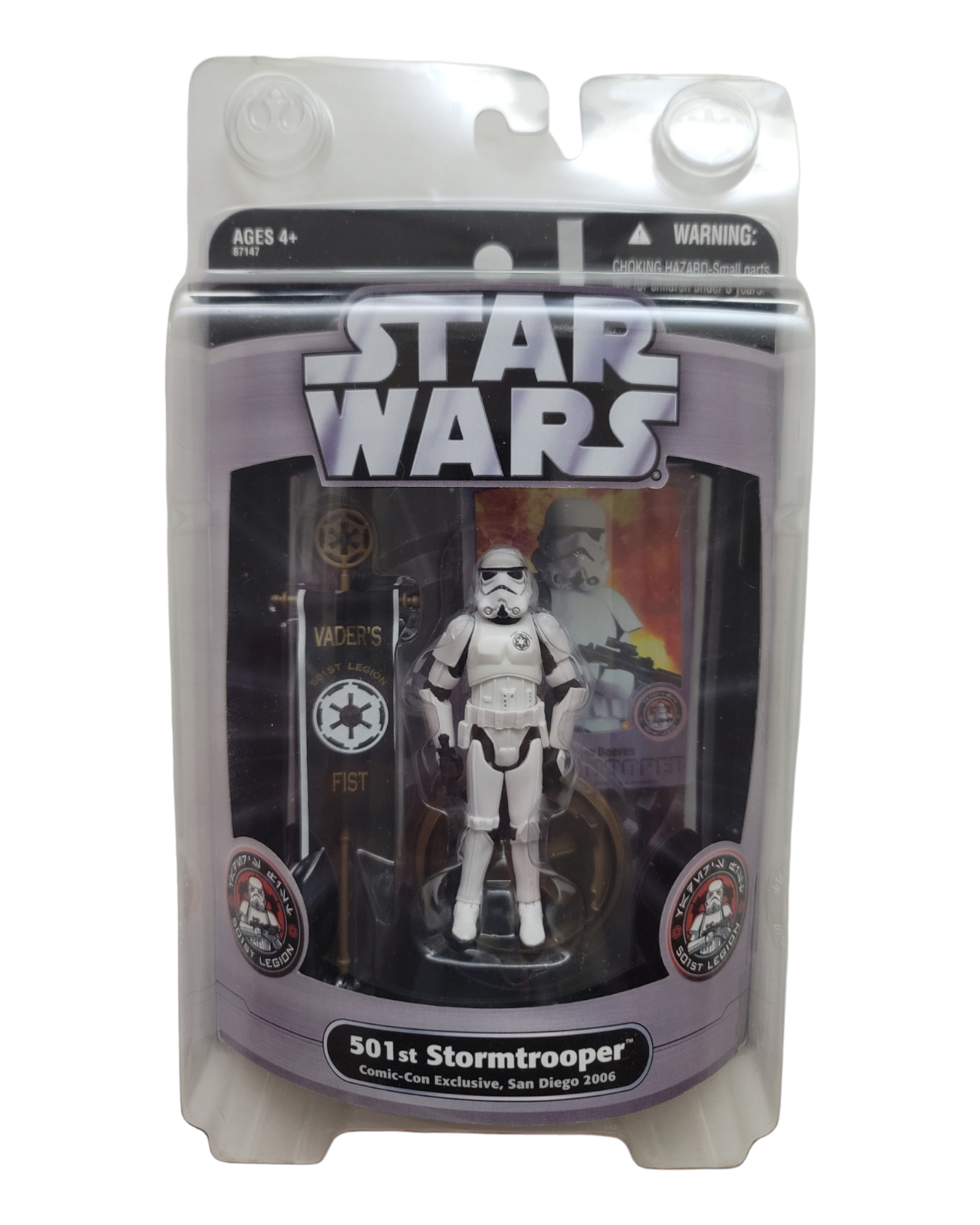 Star Wars Saga Collection 501st Stormtrooper, '06 SDCC Exclusive, Hasbro '06