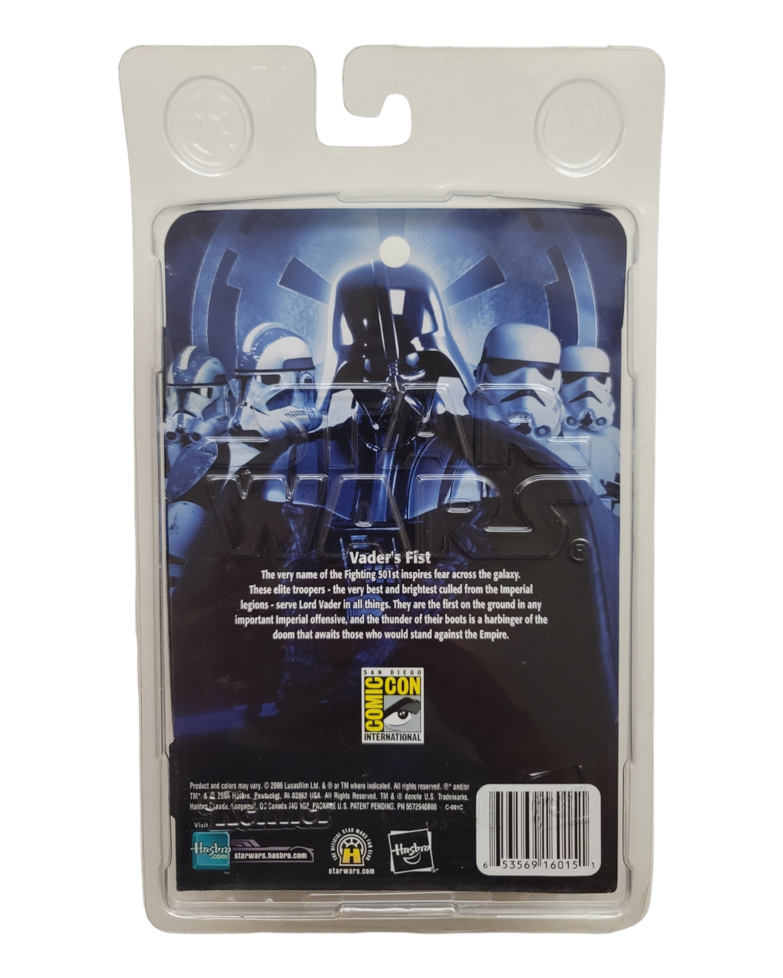Star Wars Saga Collection 501st Stormtrooper, '06 SDCC Exclusive, Hasbro '06
