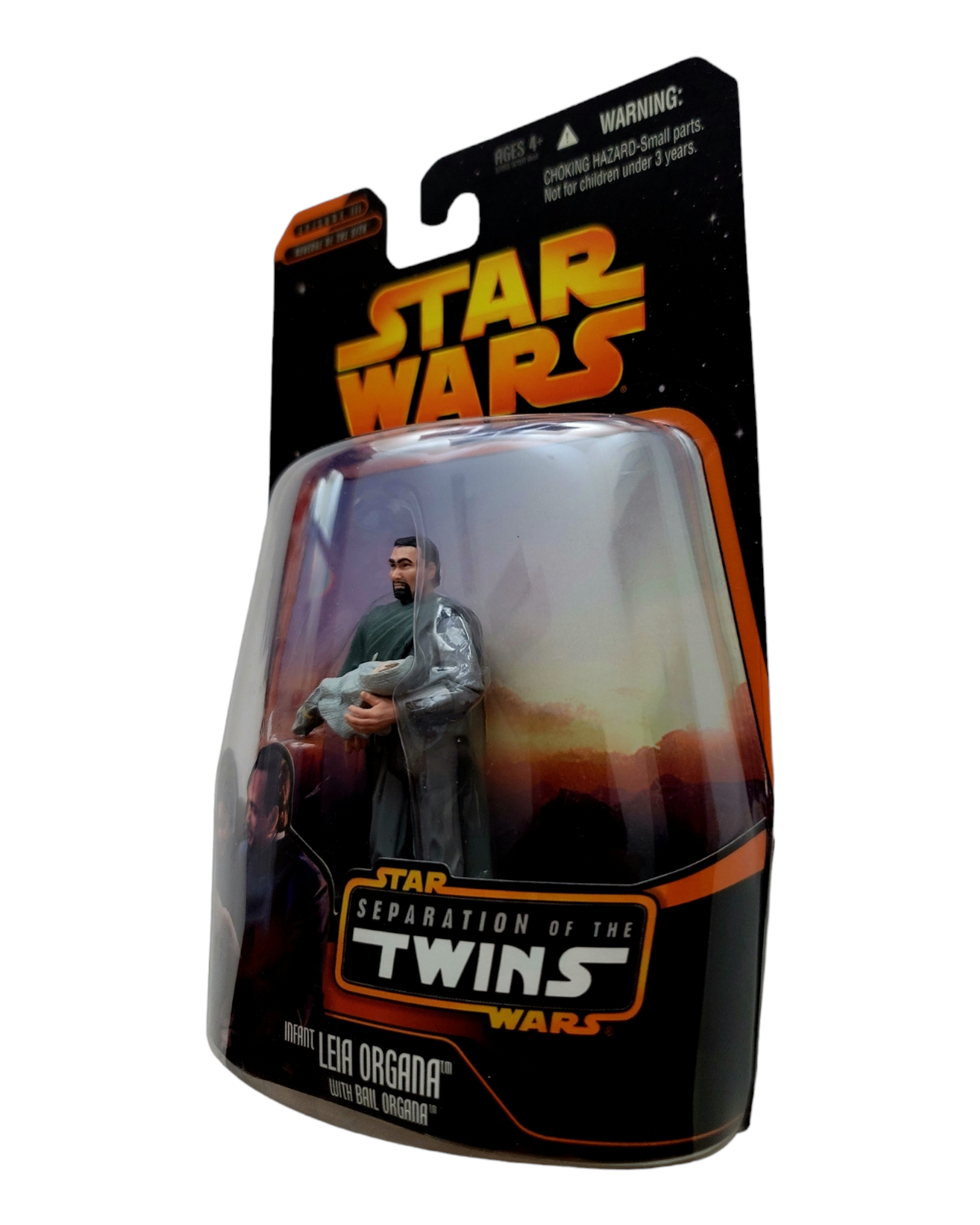 Star Wars Saga Collection EPIII Infant Leia & Bail Organa, Sep of the Twins, Hasbro '06