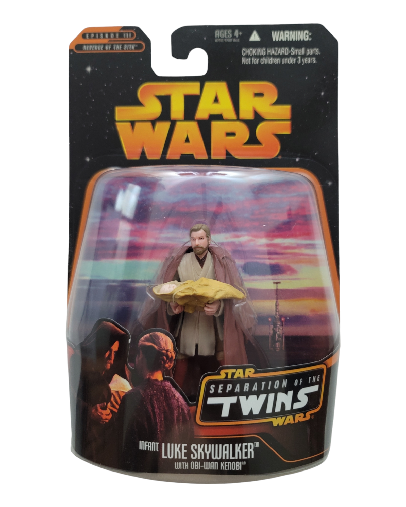 Star Wars Saga Collection EPIII Infant Luke Skywalker, Obi-Wan, Sep of the Twins, Hasbro '06