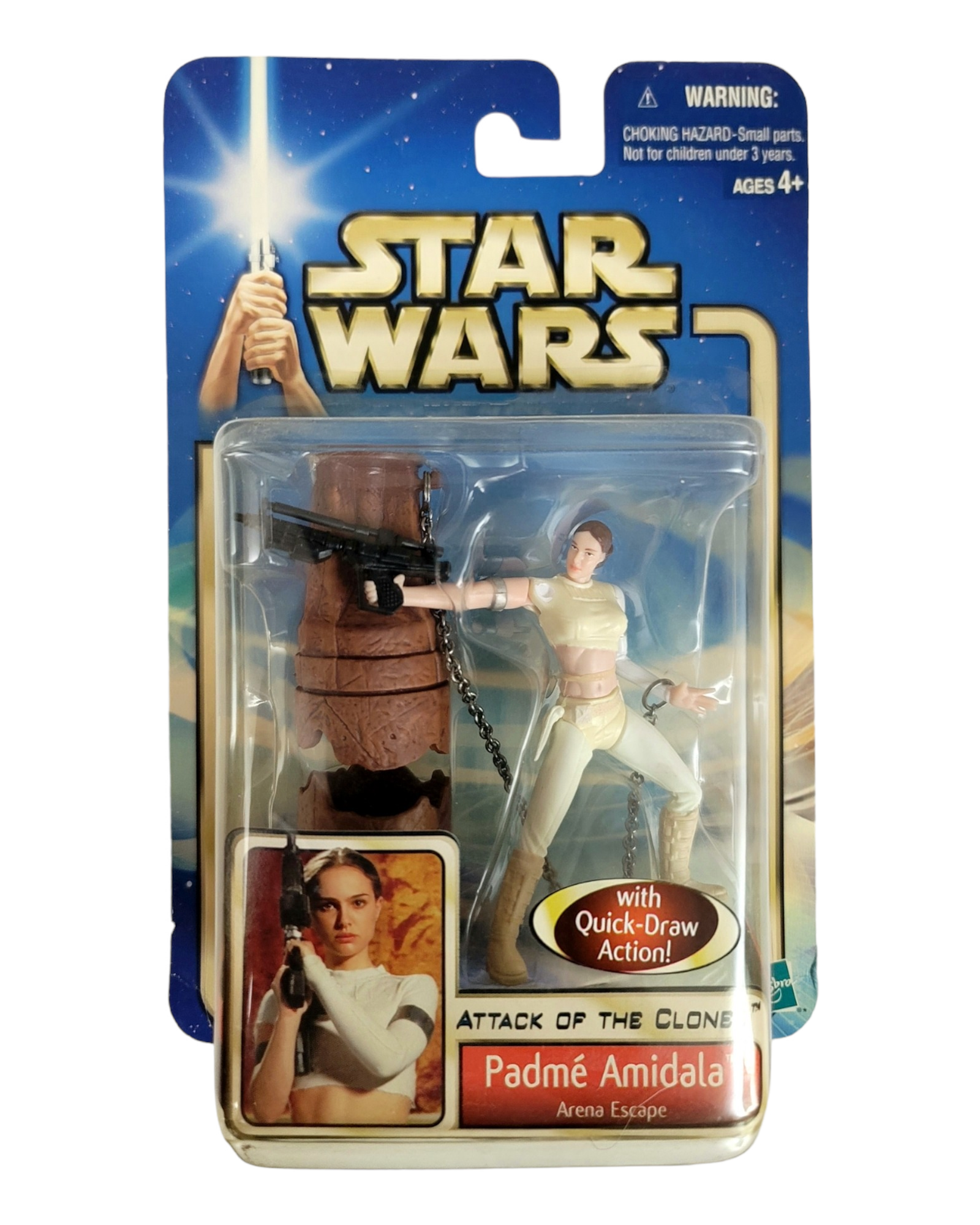 Star Wars Saga Series #02 Padme Amidala, Arena Escape, Hasbro '02