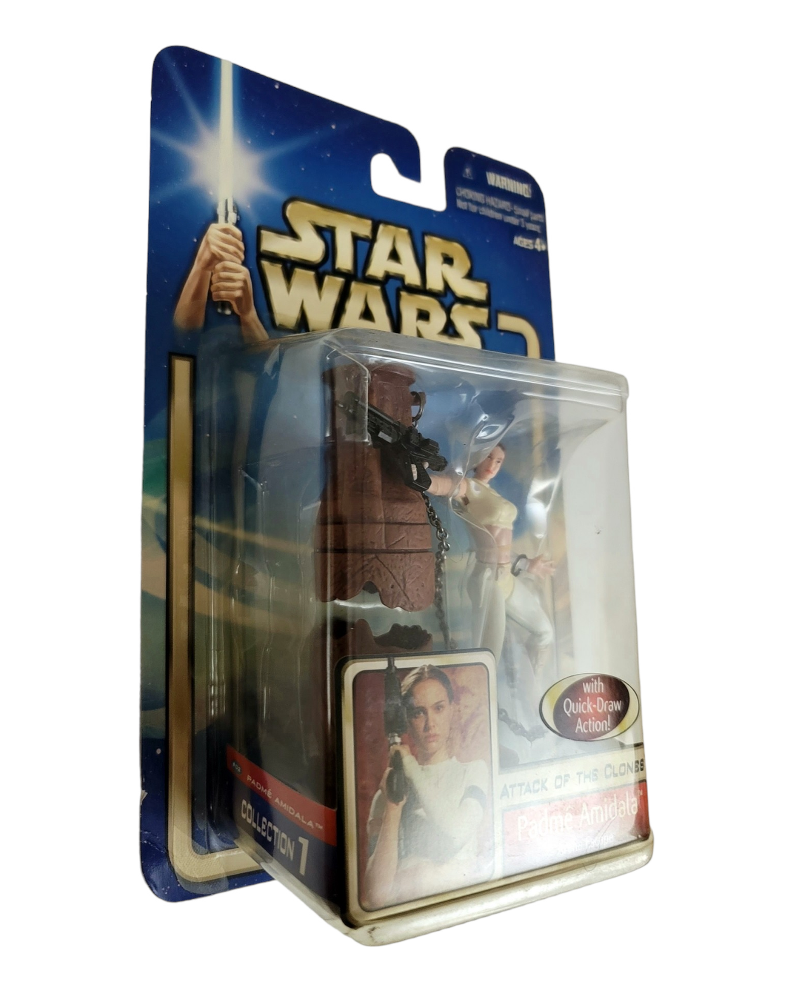 Star Wars Saga Series #02 Padme Amidala, Arena Escape, Hasbro '02