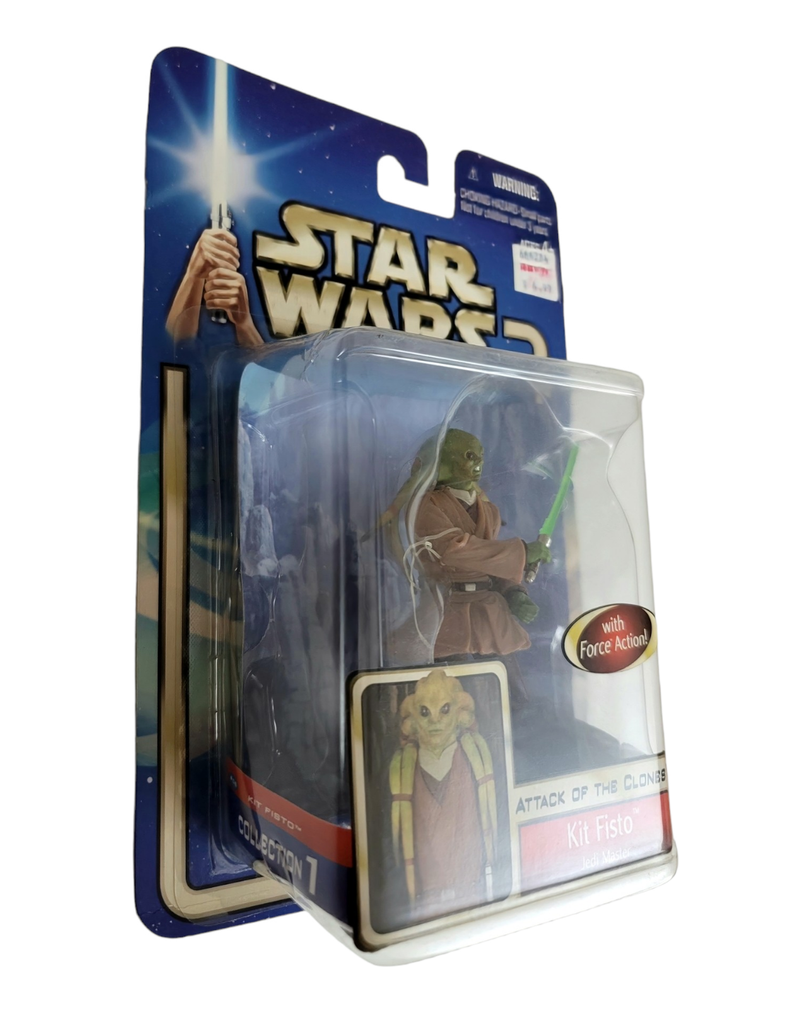 Star Wars Saga Series #05 Kit Fisto, Jedi Master, Hasbro '02