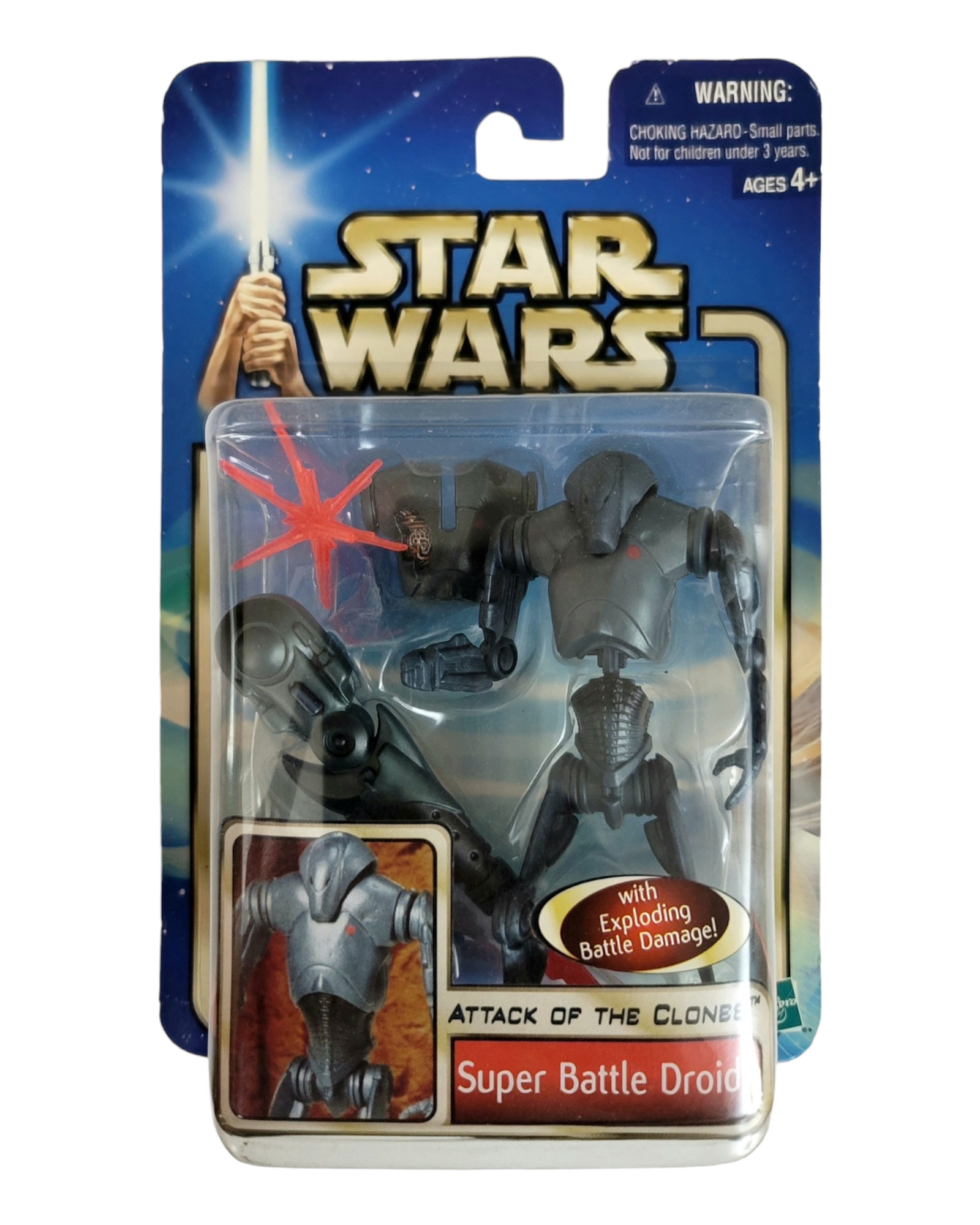 Star Wars Saga Series #06 Super Battle Droid, Hasbro '02