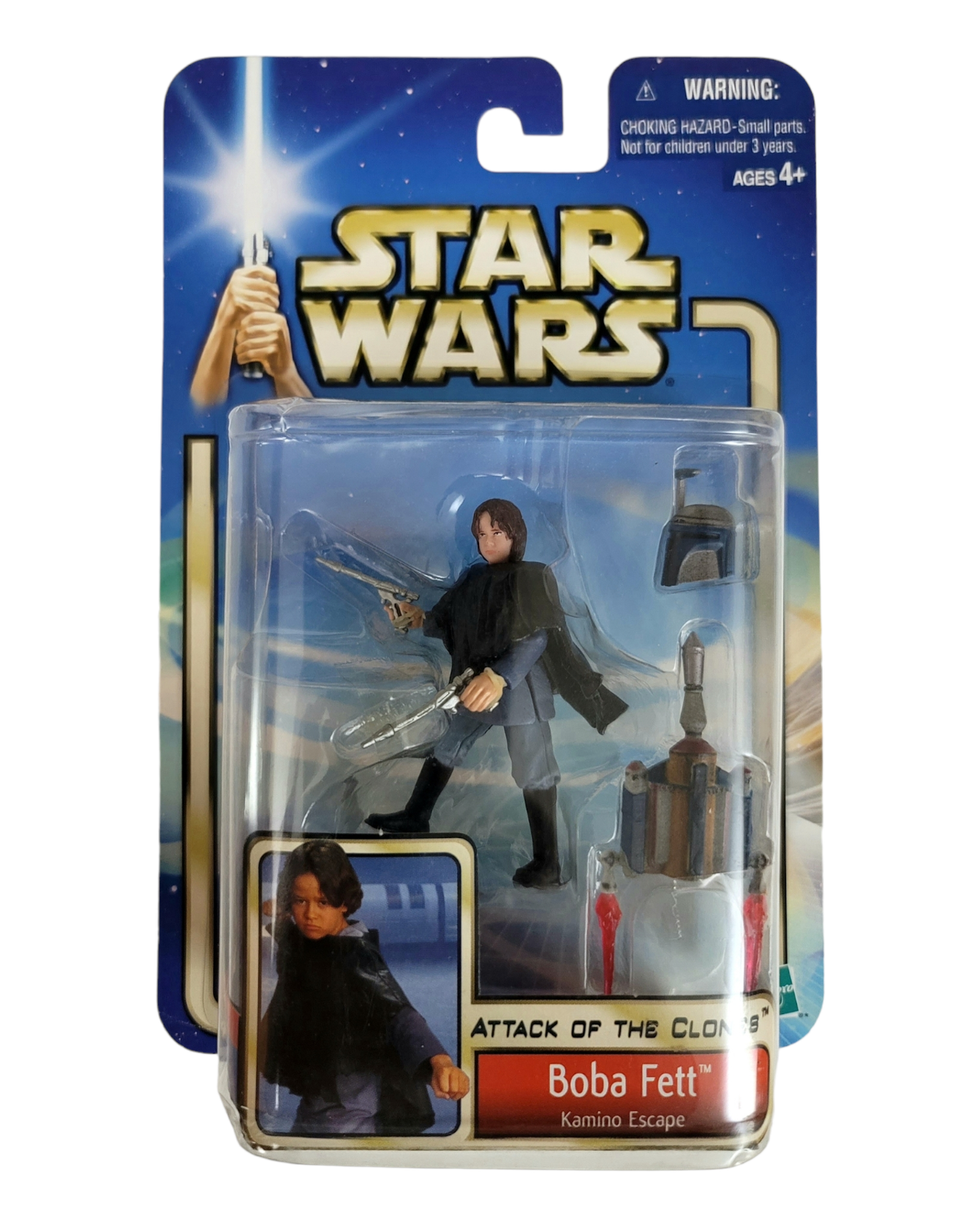 Star Wars Saga Series #07 Boba Fett, Kamino Escape, #07, Hasbro '02