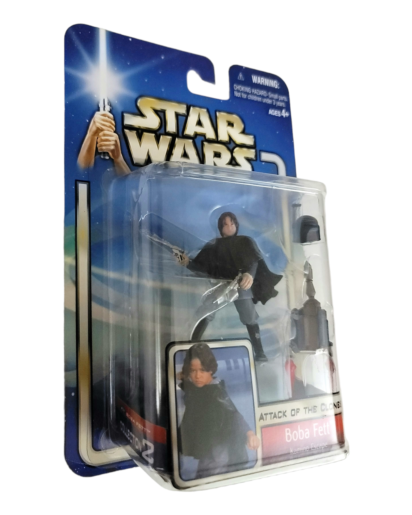 Star Wars Saga Series #07 Boba Fett, Kamino Escape, #07, Hasbro '02