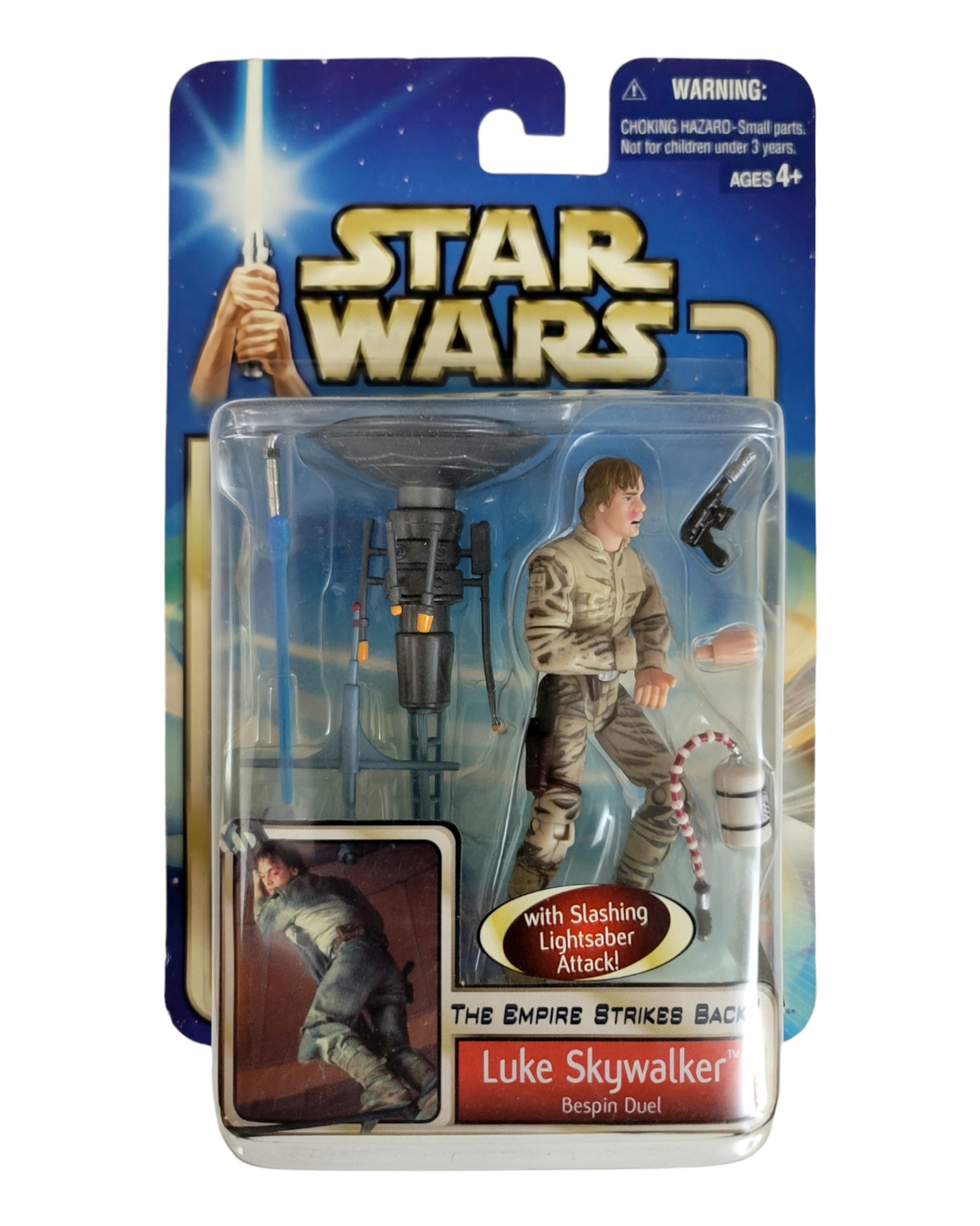 Star Wars Saga Series #29 Luke Skywalker, Bespin Duel, Hasbro '02