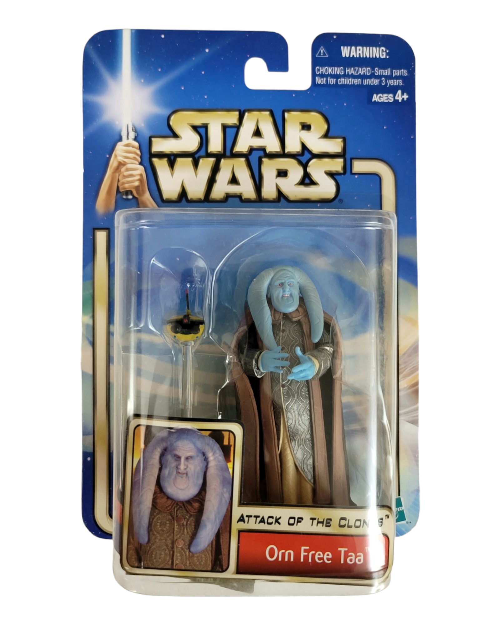 Star Wars Saga Series #35 Orn Free Taa, Rutian Twi'lek Senator, Hasbro '02