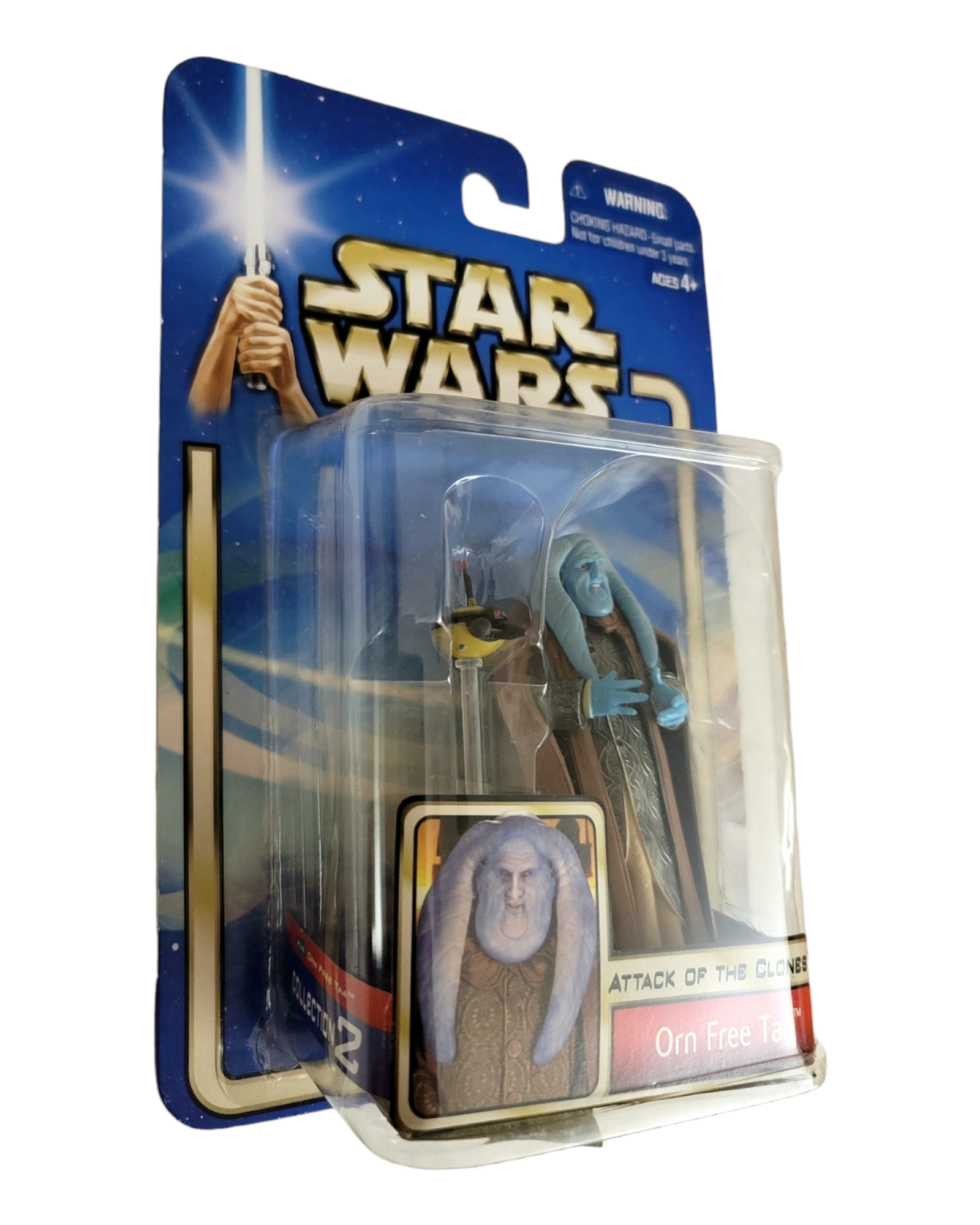 Star Wars Saga Series #35 Orn Free Taa, Rutian Twi'lek Senator, Hasbro '02
