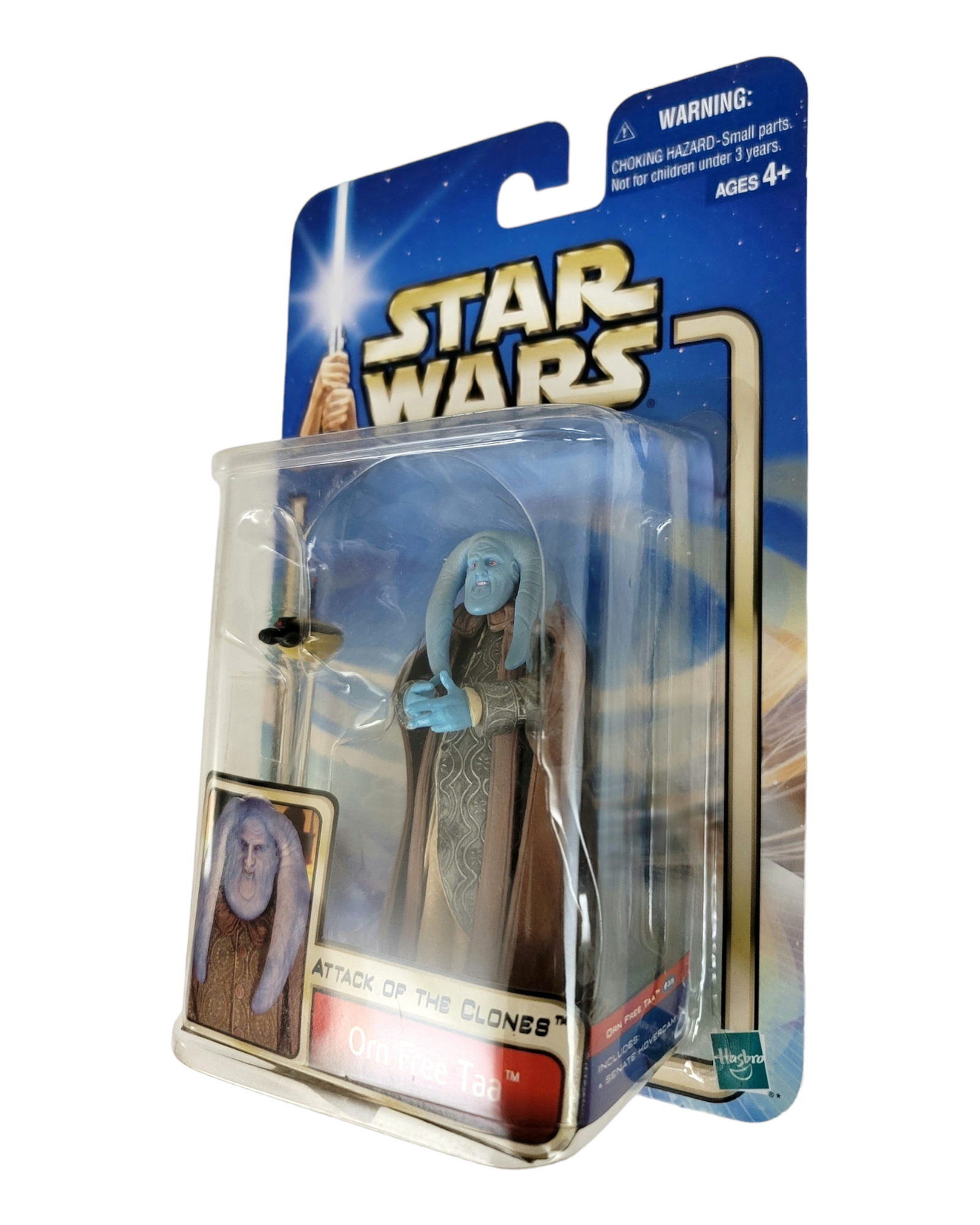 Star Wars Saga Series #35 Orn Free Taa, Rutian Twi'lek Senator, Hasbro '02