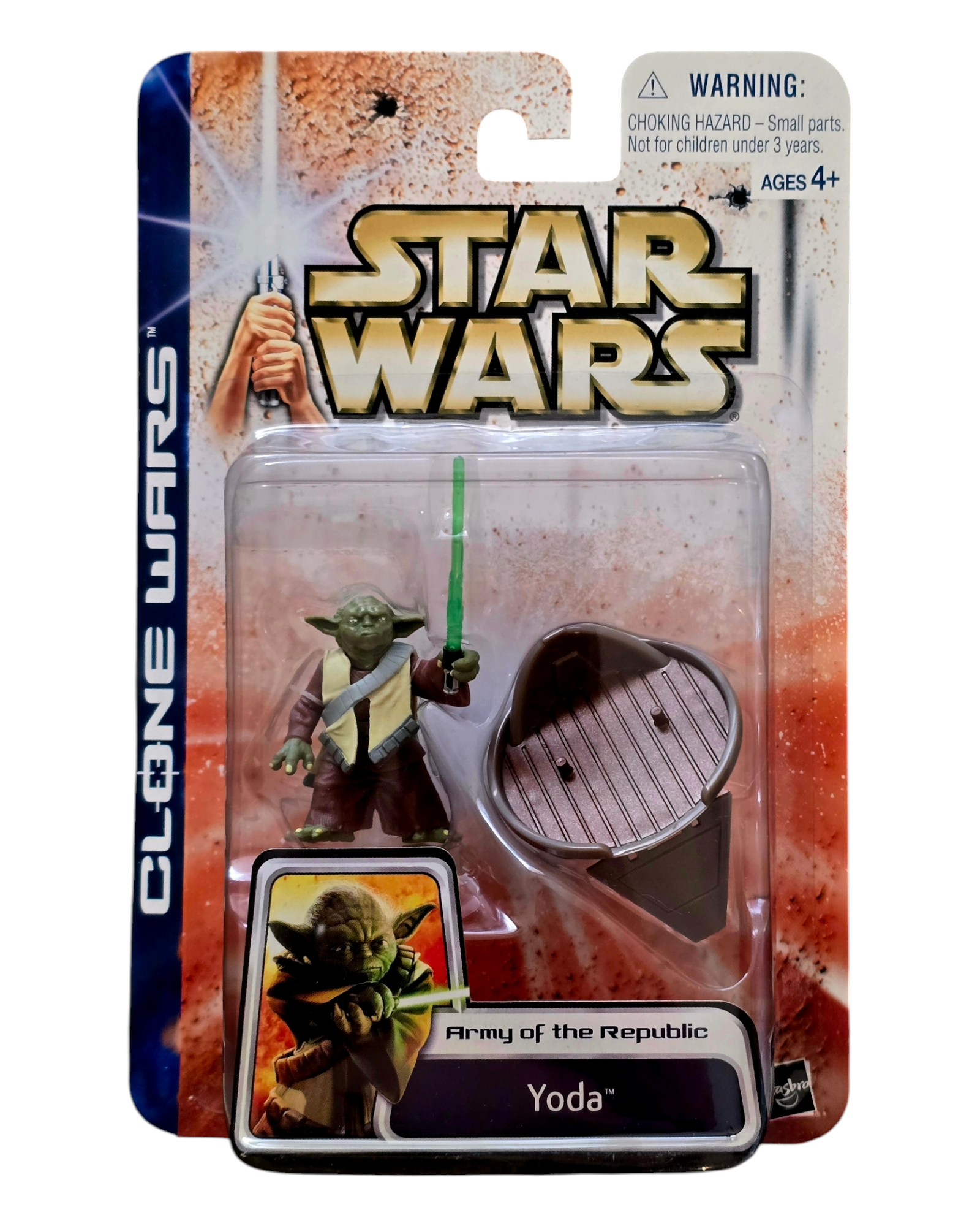 Star Wars Clone Wars Yoda Army of the Republic, Hasbro '03