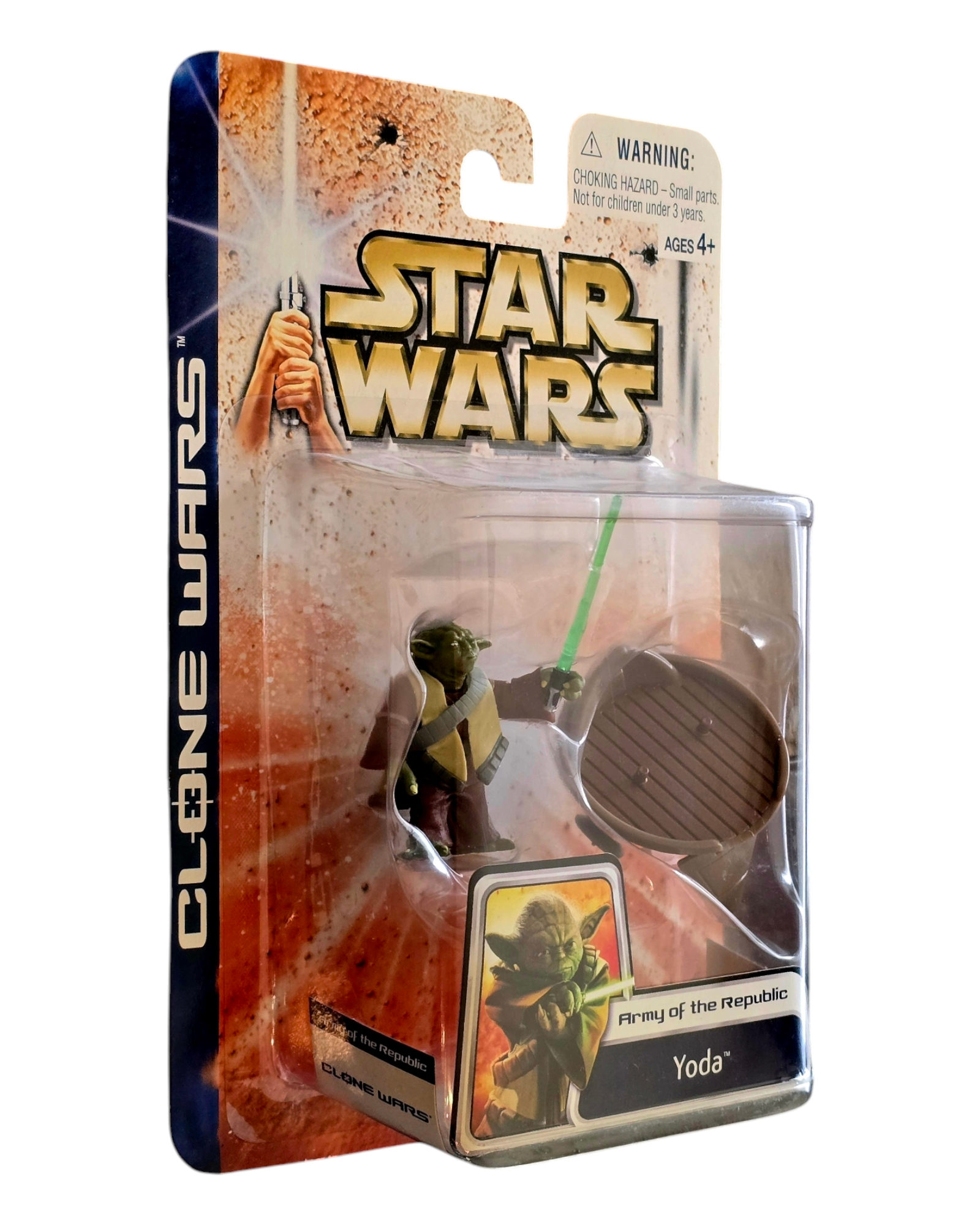 Star Wars Clone Wars Yoda Army of the Republic, Hasbro '03