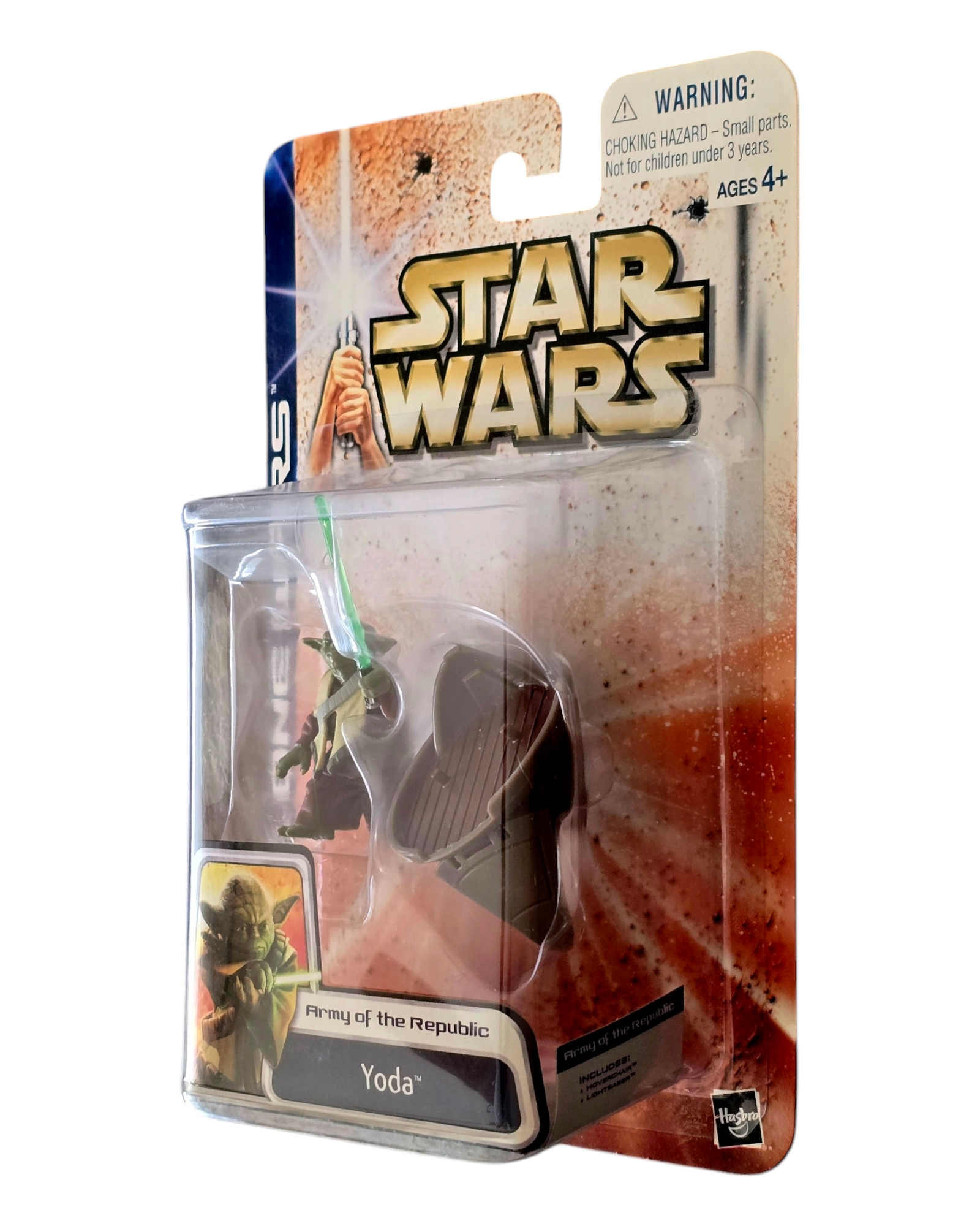 Star Wars Clone Wars Yoda Army of the Republic, Hasbro '03