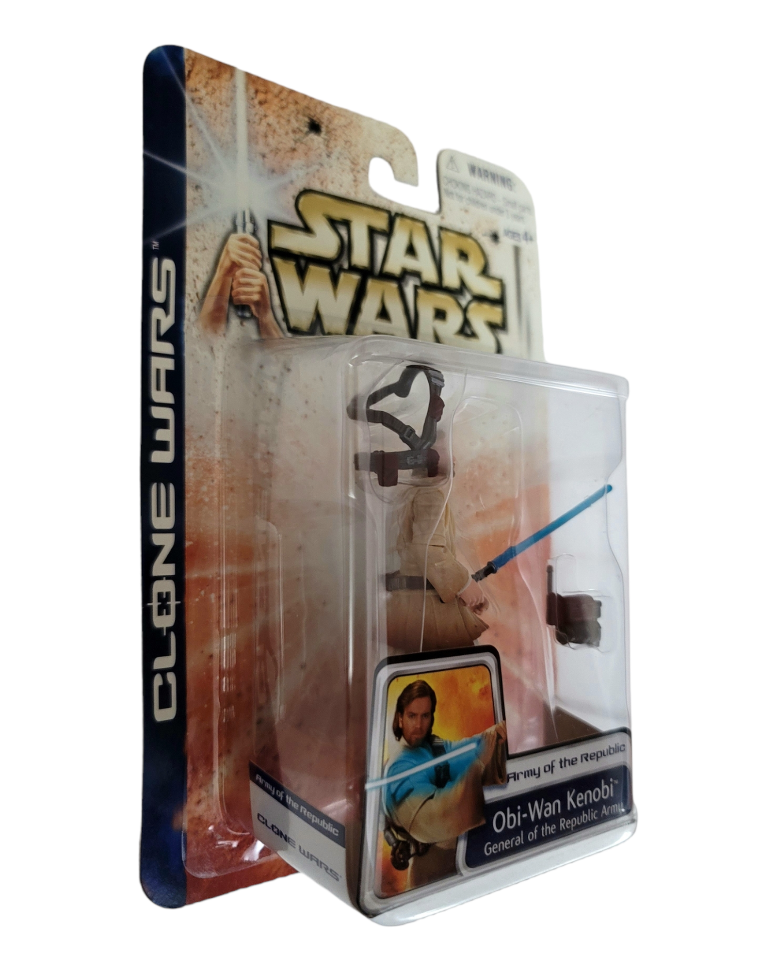 Star Wars Clone Wars #45 Obi-Wan Kenobi, Hasbro '03