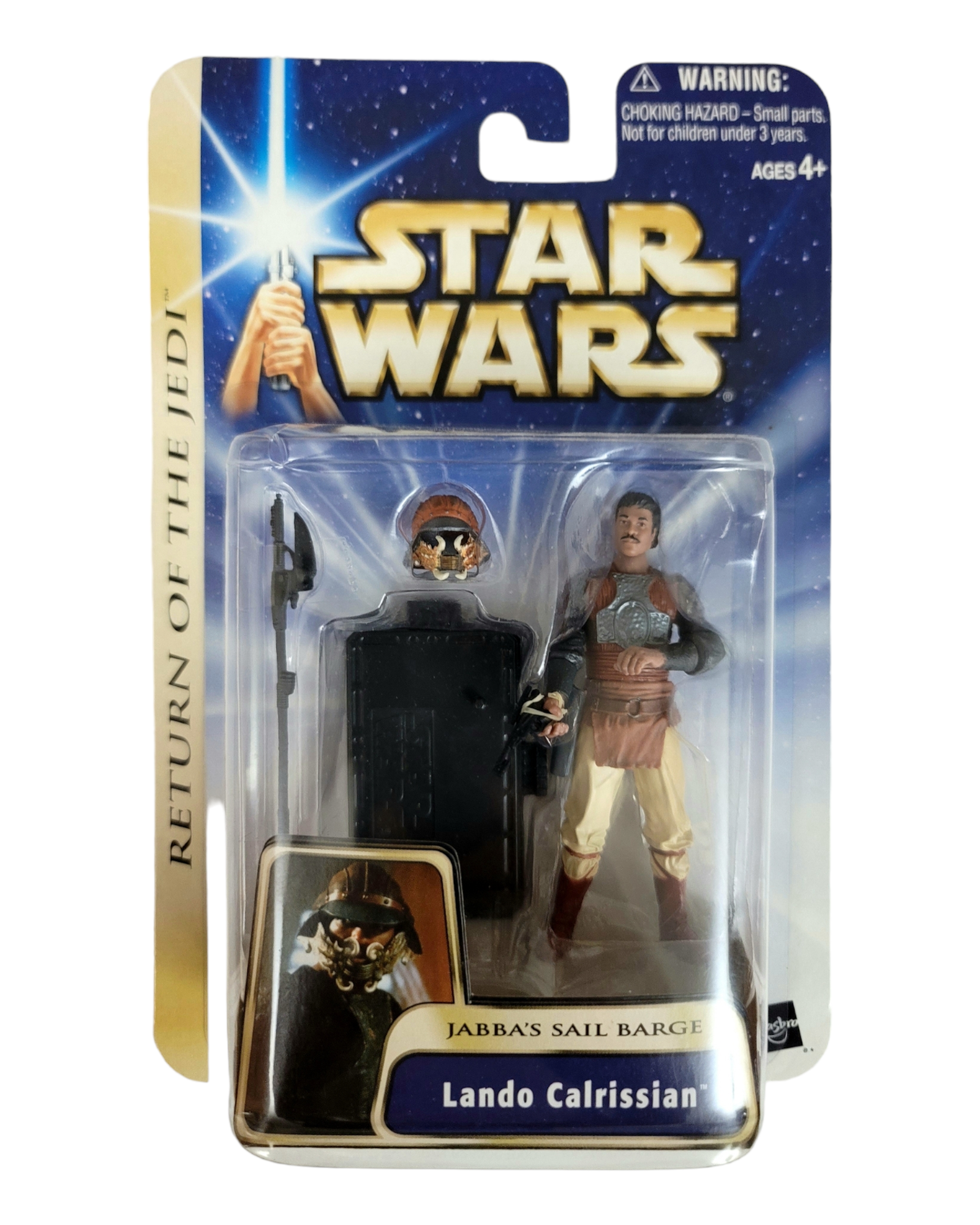 Star Wars Saga Series Lando Calrissian, Jabba's Sail Barge, Hasbro '04
