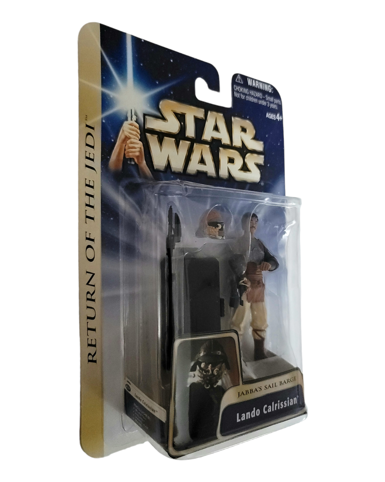 Star Wars Saga Series Lando Calrissian, Jabba's Sail Barge, Hasbro '04