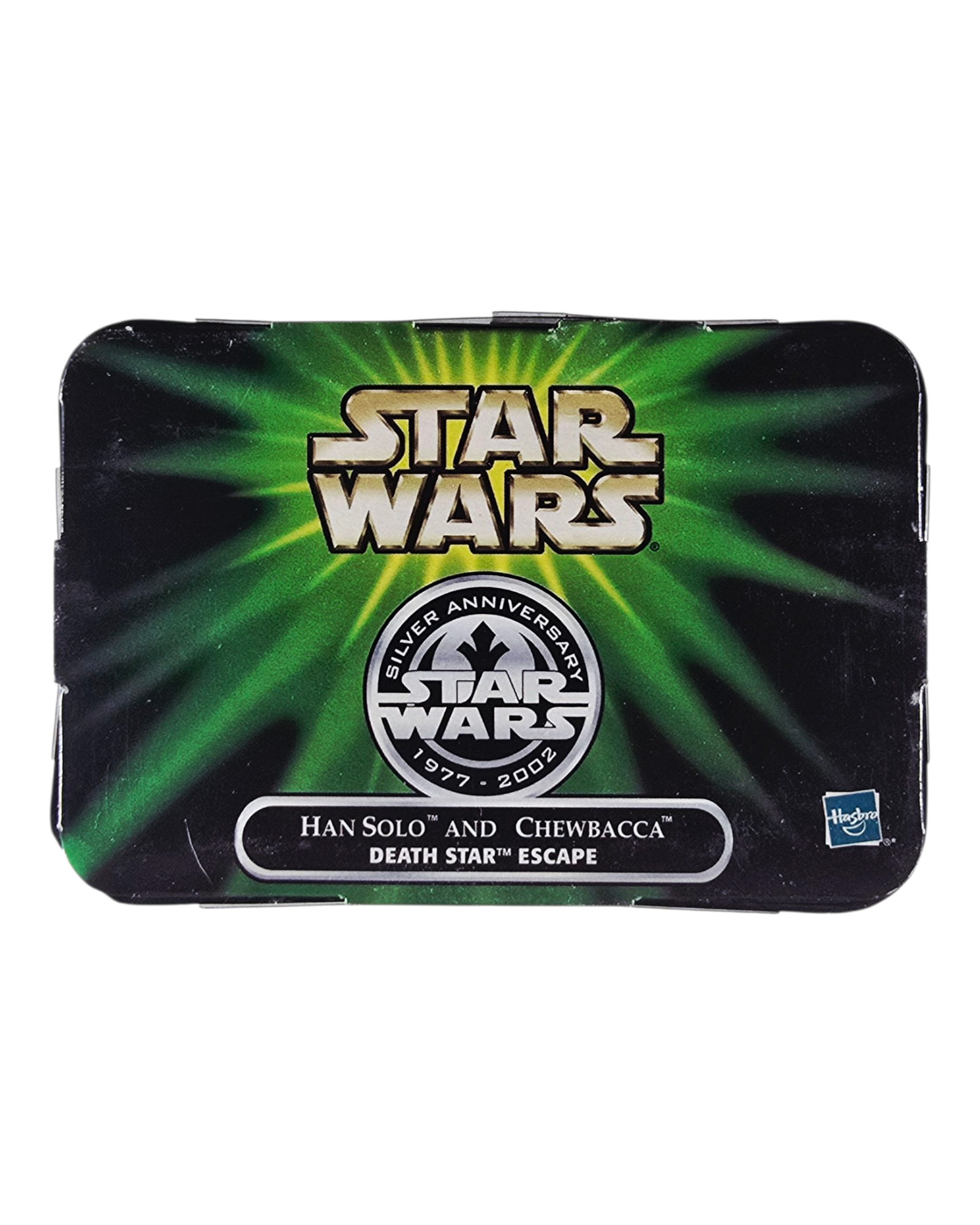 Star Wars Silver Anniversary Han Solo & Chewbacca Death Star Escape, Hasbro '01