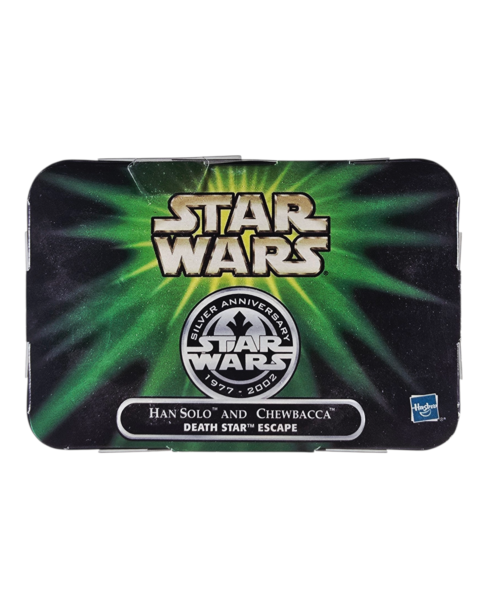 Star Wars Silver Anniversary Han Solo & Chewbacca Death Star Escape, Hasbro '01