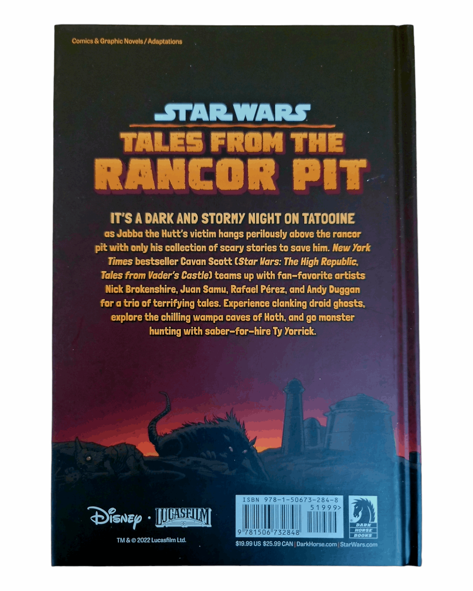Star Wars: Tales From the Rancor Pit Hardcover, Dark Horse '22