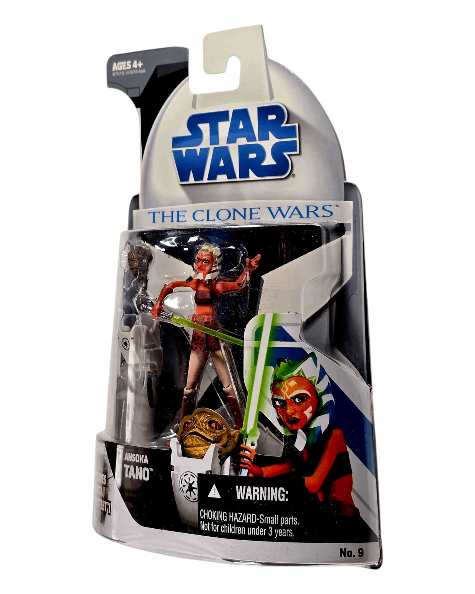 Star Wars The Clone Wars Ahsoka Tano with Rotta the Huttlet, Hasbro '08