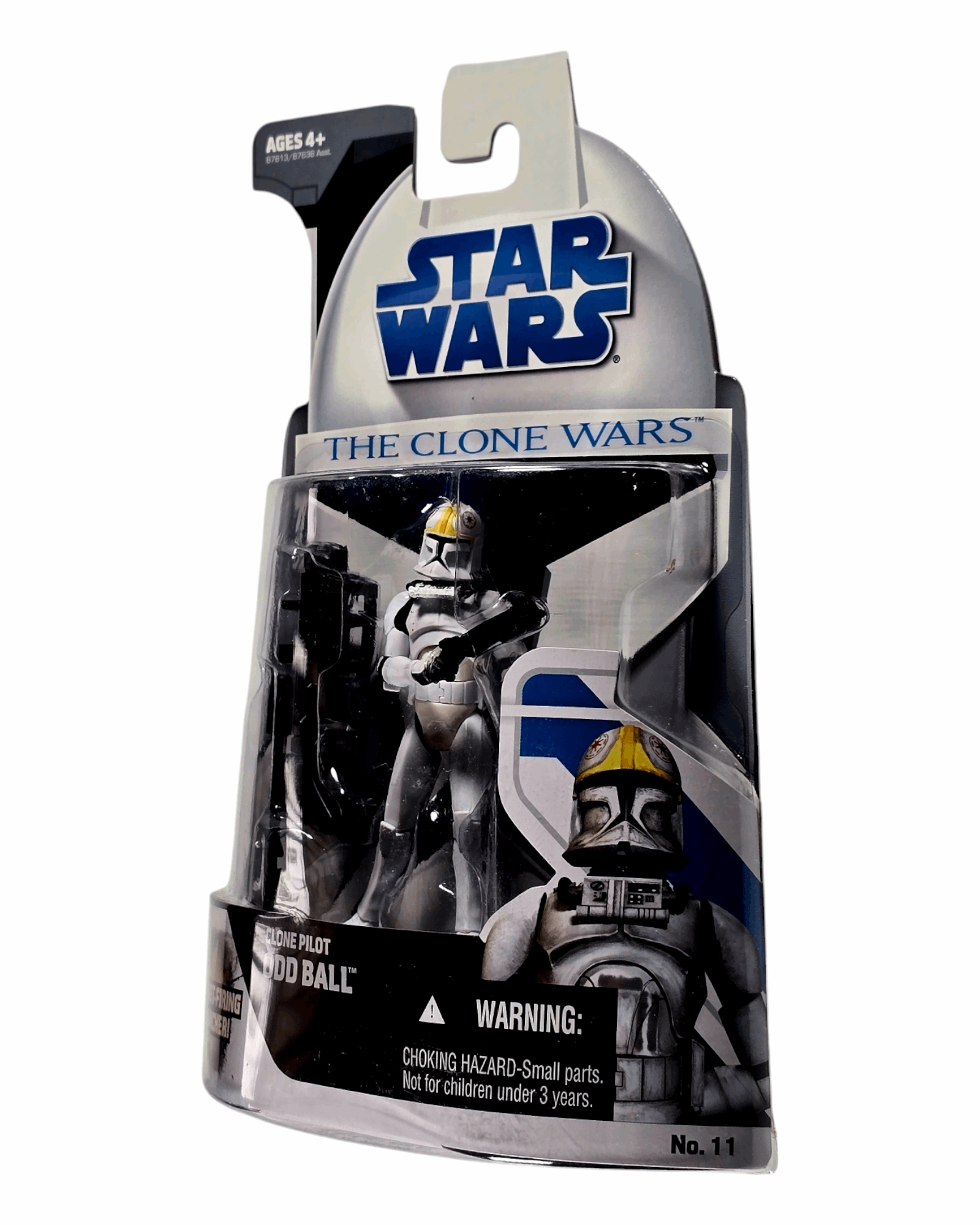 Star Wars The Clone Wars #11 Clone Pilot Odd Ball, Hasbro '08