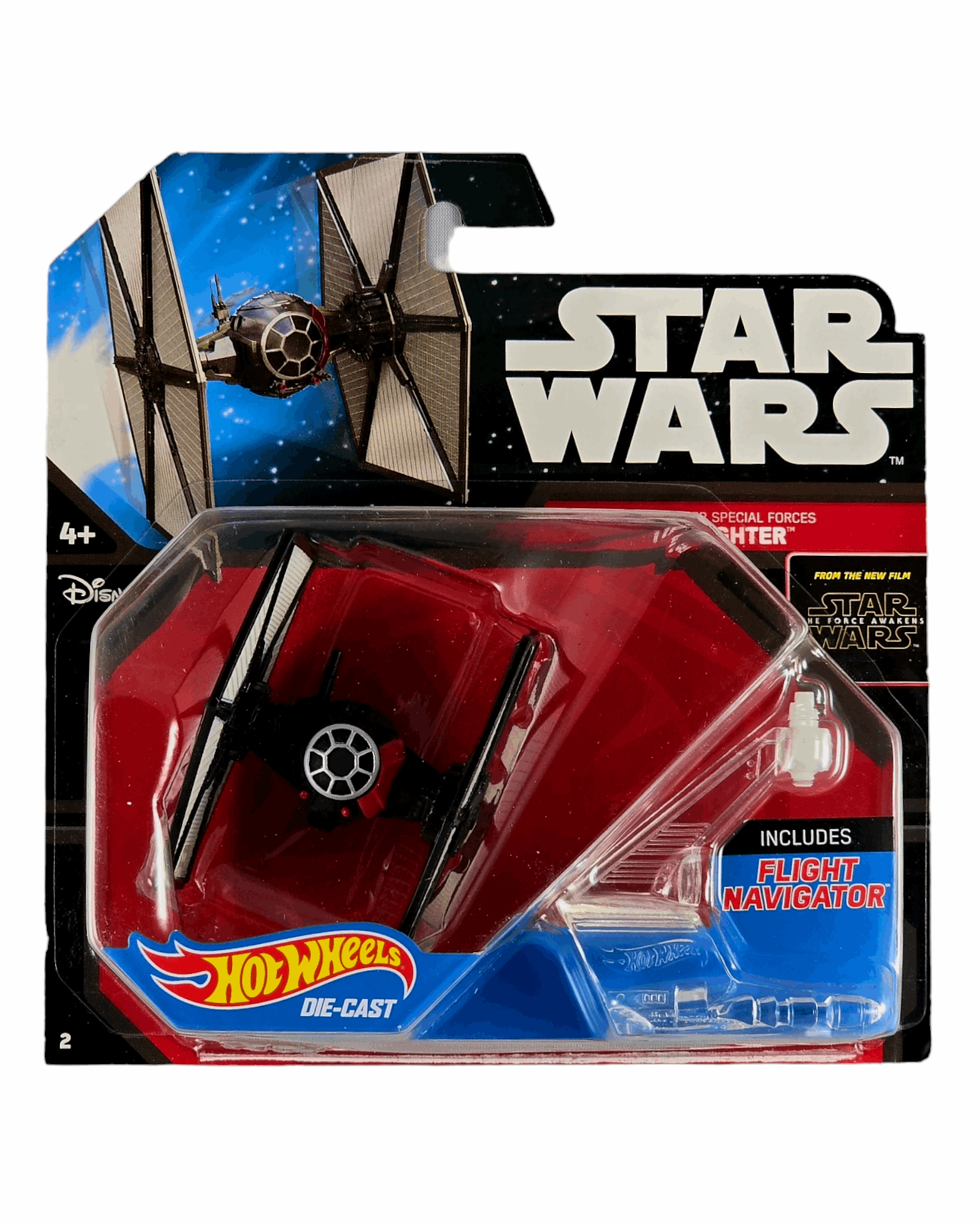 Star Wars The Force Awakens Hot Wheels First Order SF TIE Fighter, Mattel '15