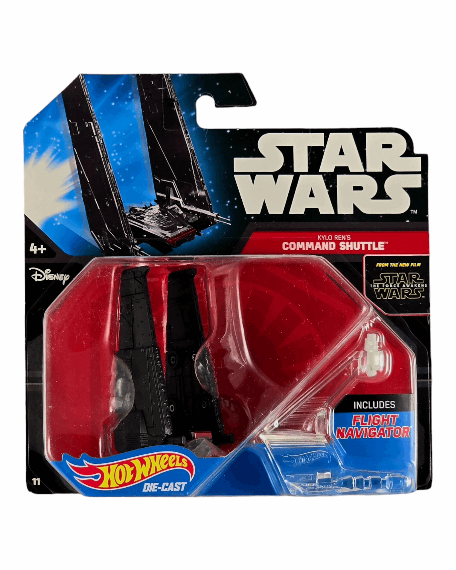 Star Wars The Force Awakens Hot Wheels Kylo Ren's Cmnd Shuttle, Mattel '15