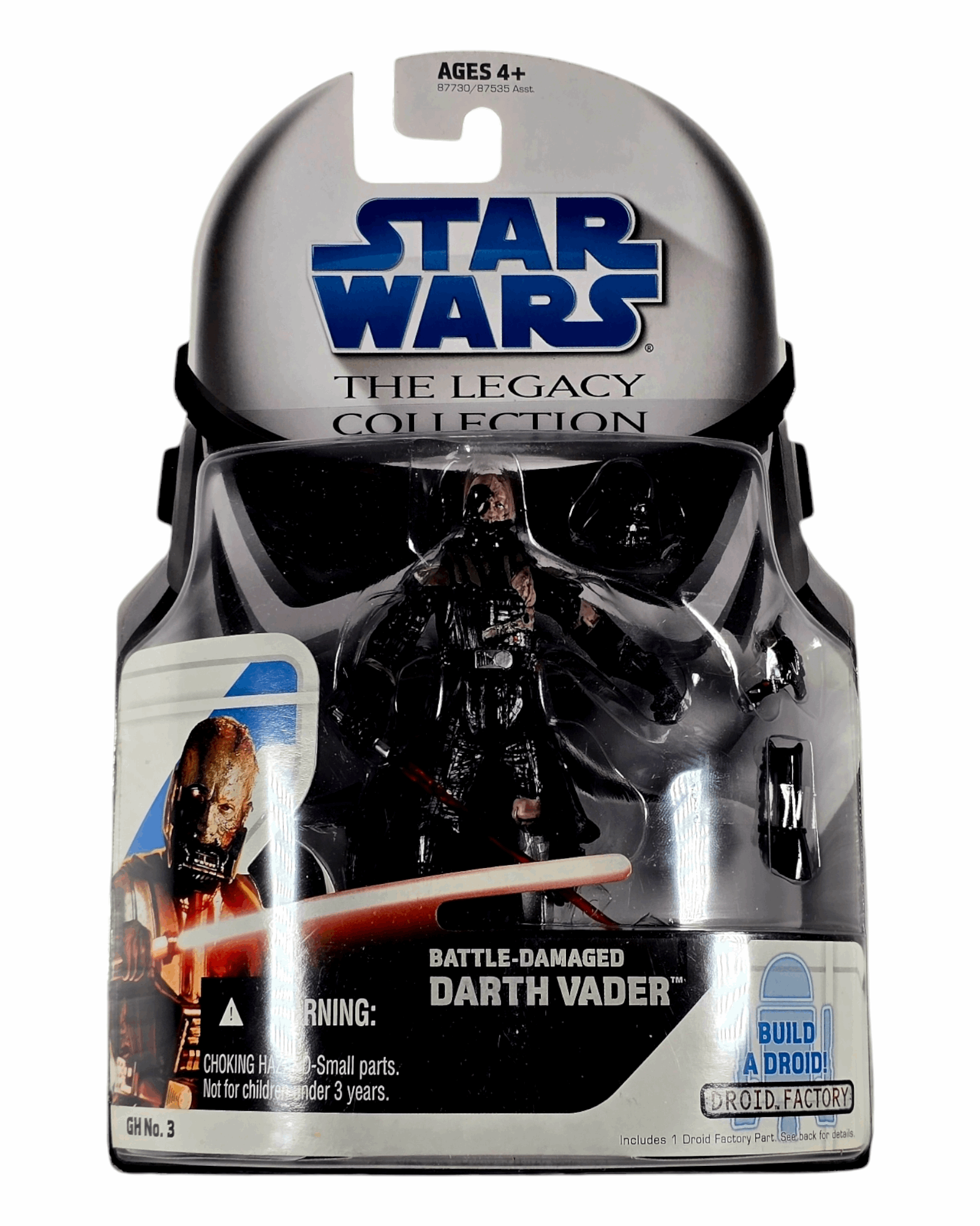 Star Wars The Legacy Collection #GH3 Battle-Damaged Darth Vader, Hasbro '08
