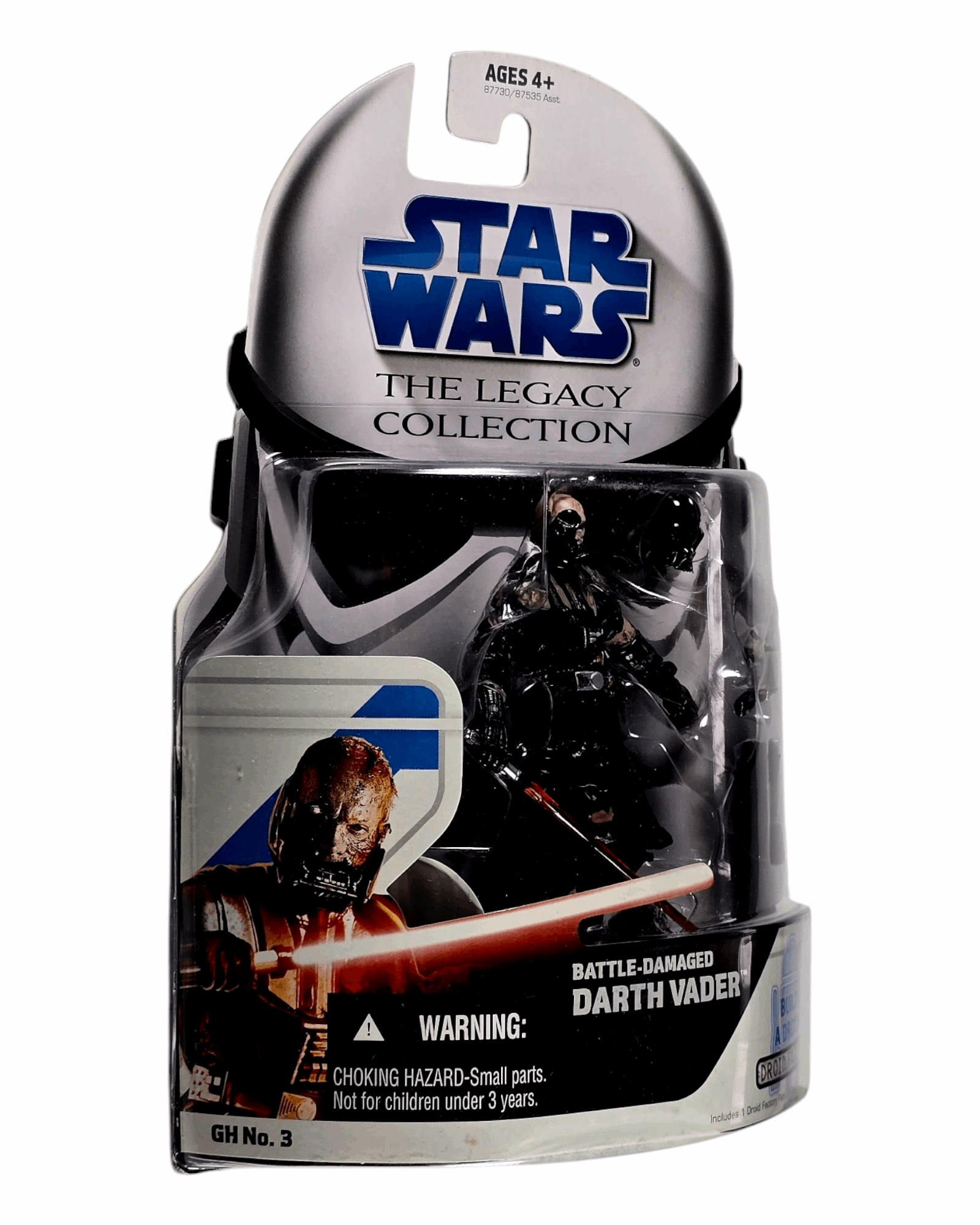 Star Wars The Legacy Collection #GH3 Battle-Damaged Darth Vader, Hasbro '08