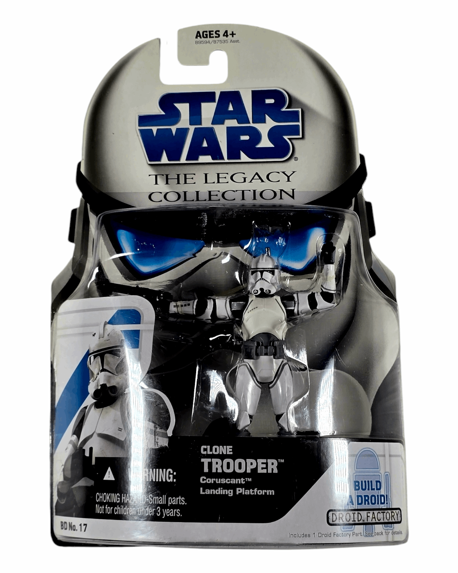 Star Wars The Legacy Collection  #BD17 Clone Trooper, Hasbro '08
