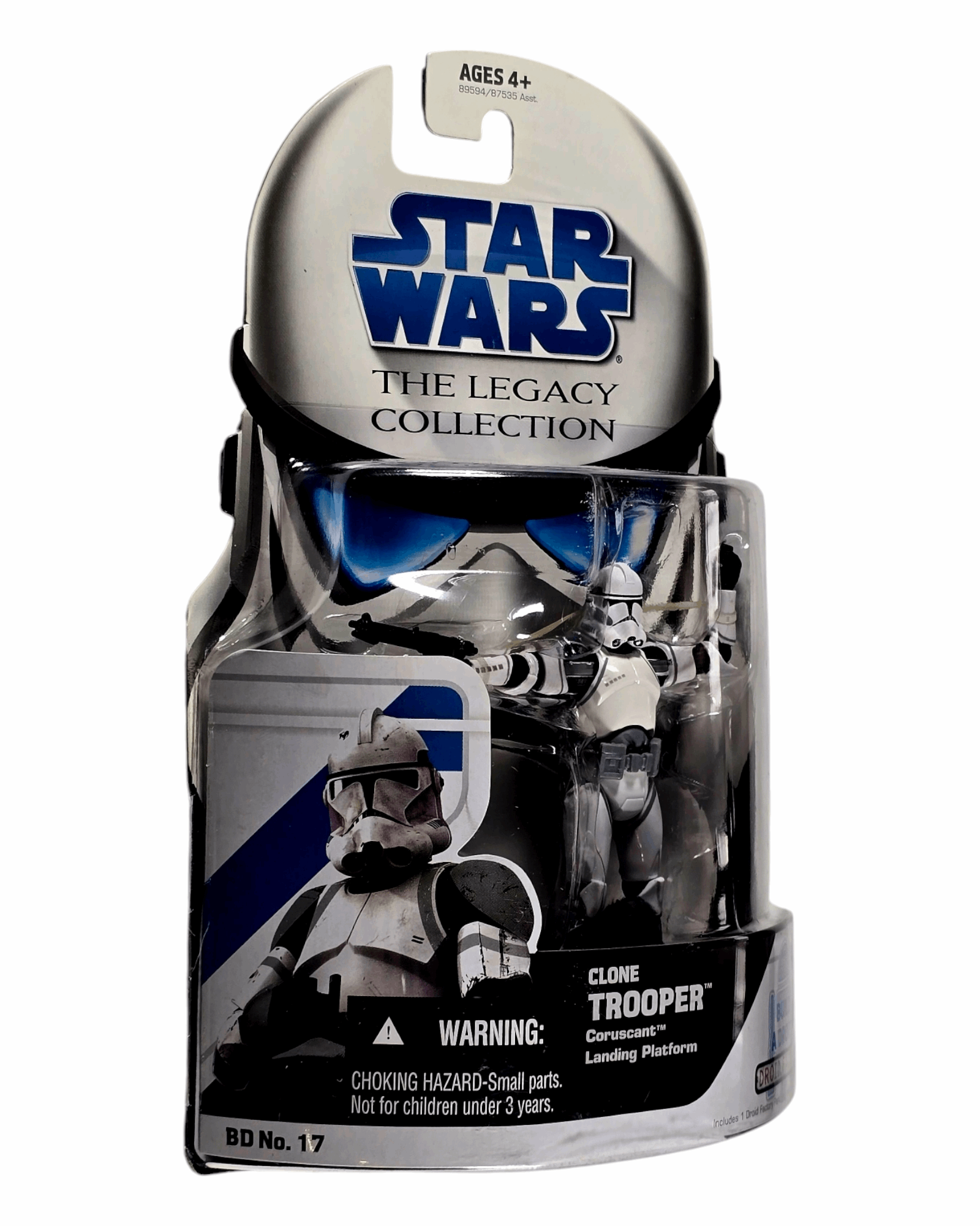 Star Wars The Legacy Collection  #BD17 Clone Trooper, Hasbro '08