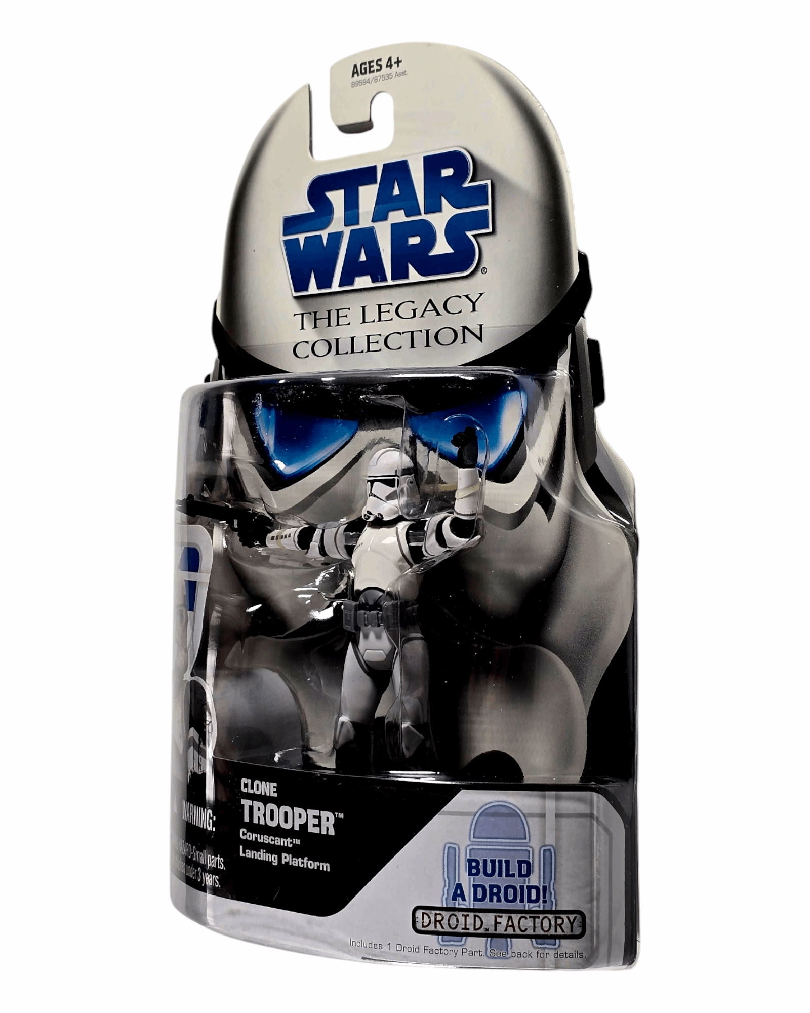 Star Wars The Legacy Collection  #BD17 Clone Trooper, Hasbro '08
