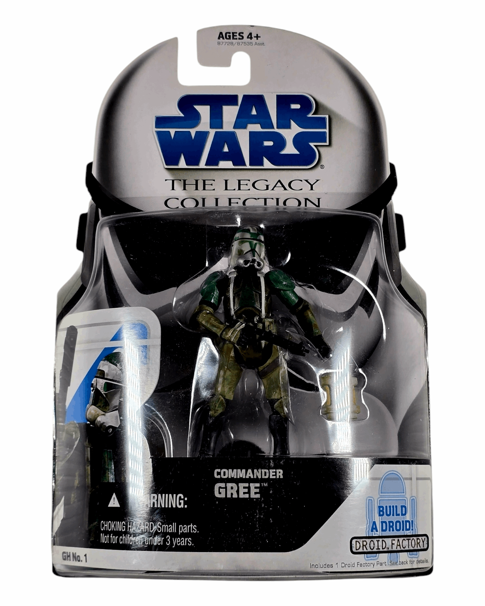 Star Wars The Legacy Collection #GH1 Commander Gree, Hasbro '08