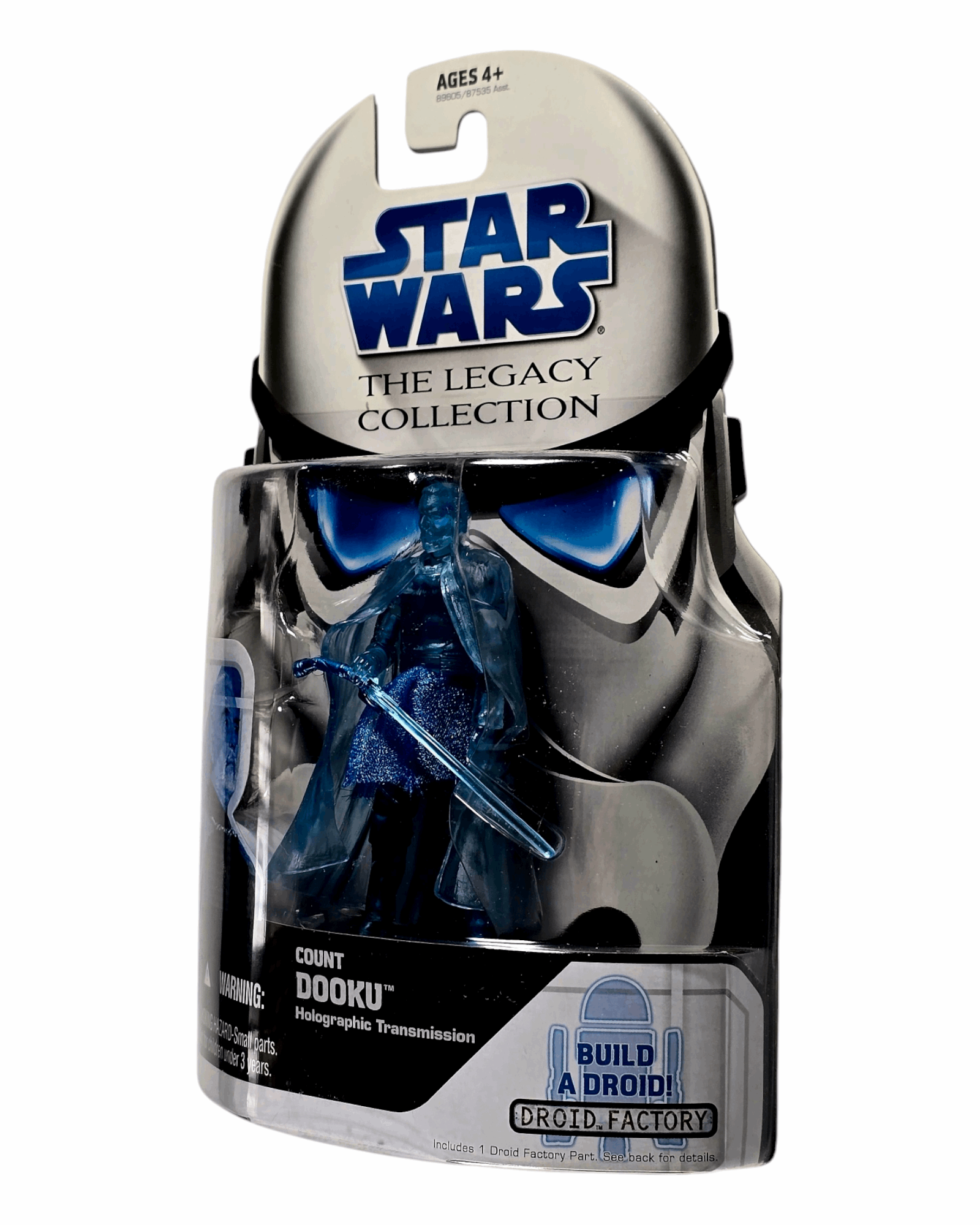 Star Wars The Legacy Collection #BD21 Count Dooku, Holographic, Hasbro '08