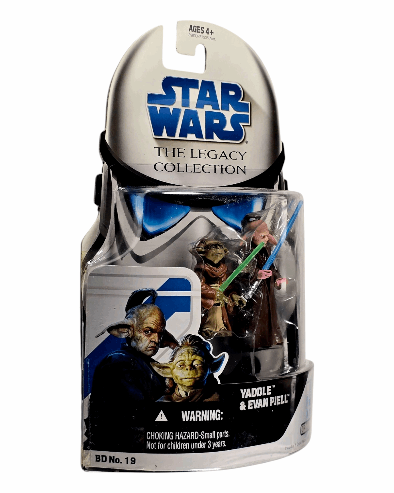 Star Wars The Legacy Collection #BD19 Yaddle & Evan Piell, Hasbro '08