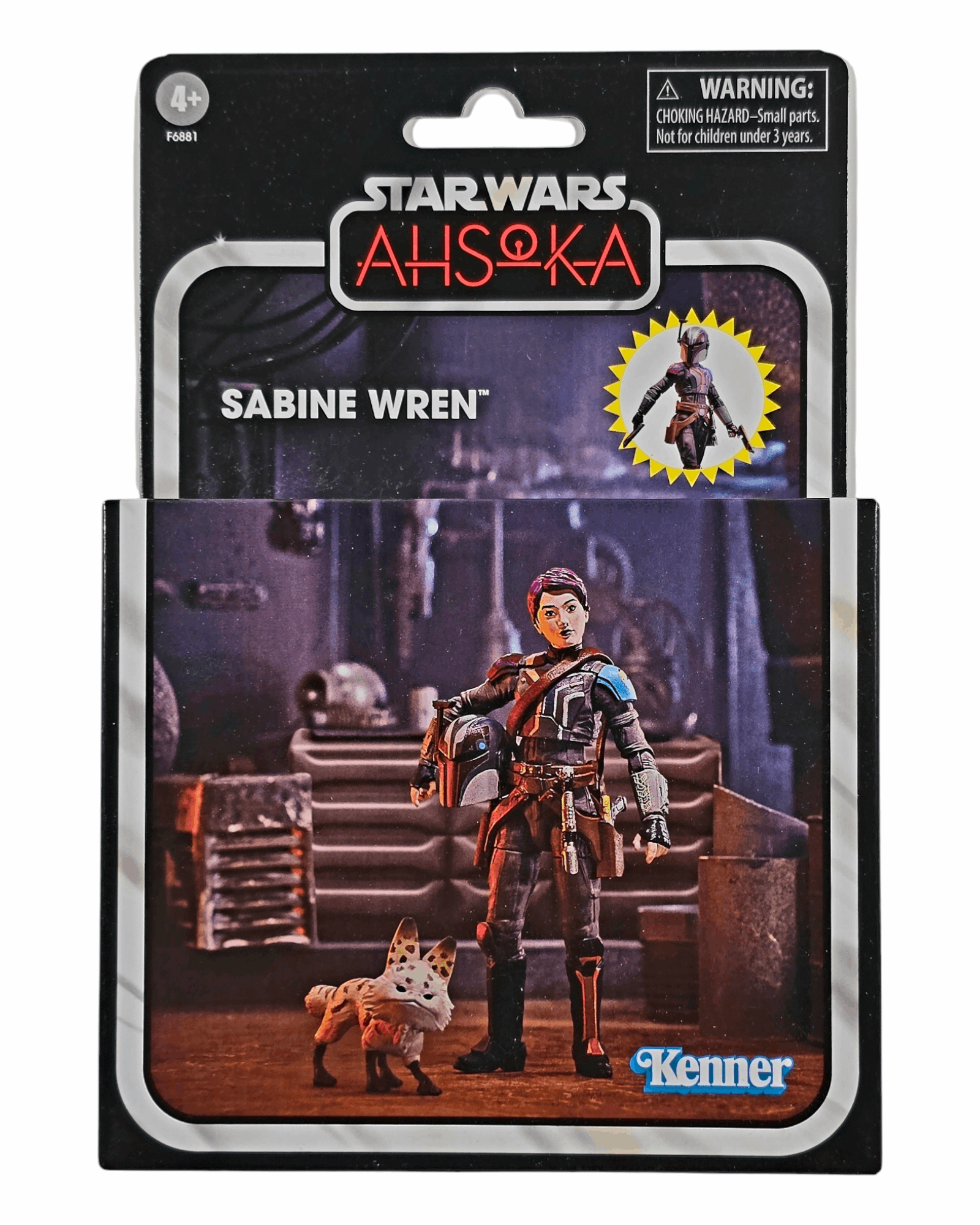 Star Wars TVC Ahsoka, Sabine Wren with Loth-Cat, Hasbro '23