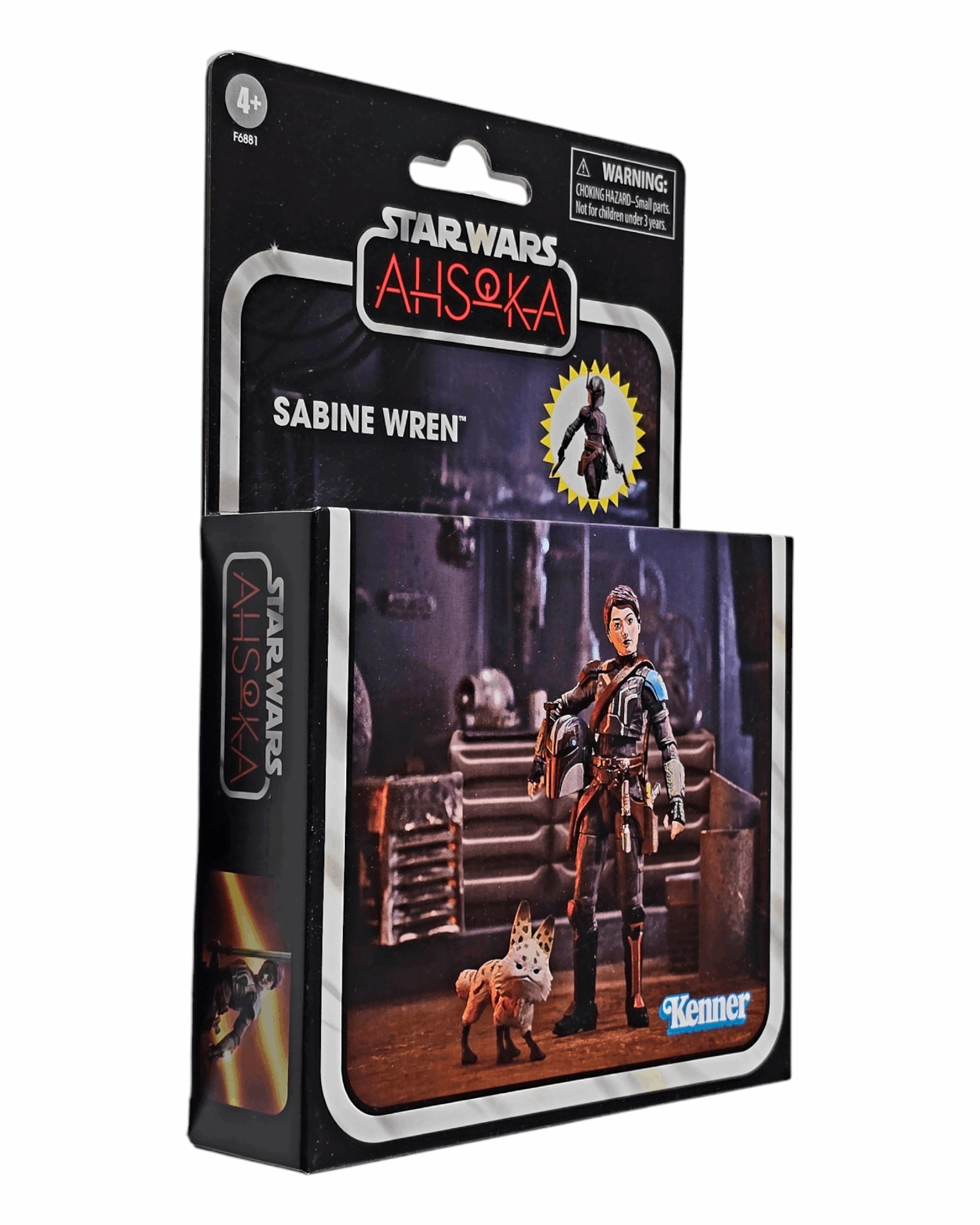 Star Wars TVC Ahsoka, Sabine Wren with Loth-Cat, Hasbro '23