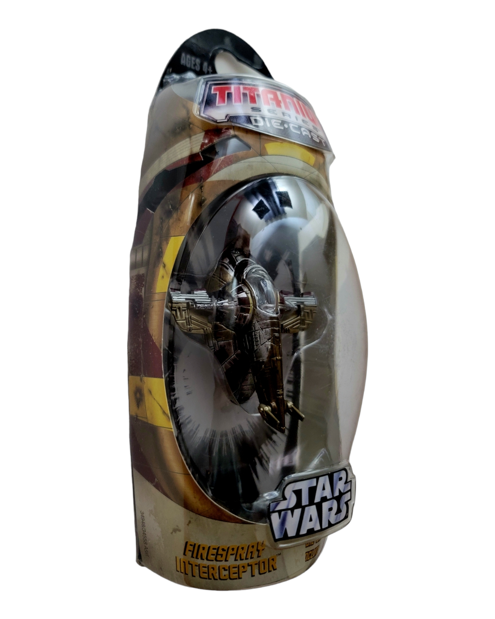 Star Wars Micro Machines Titanium Series Firespray Interceptor, Hasbro '06