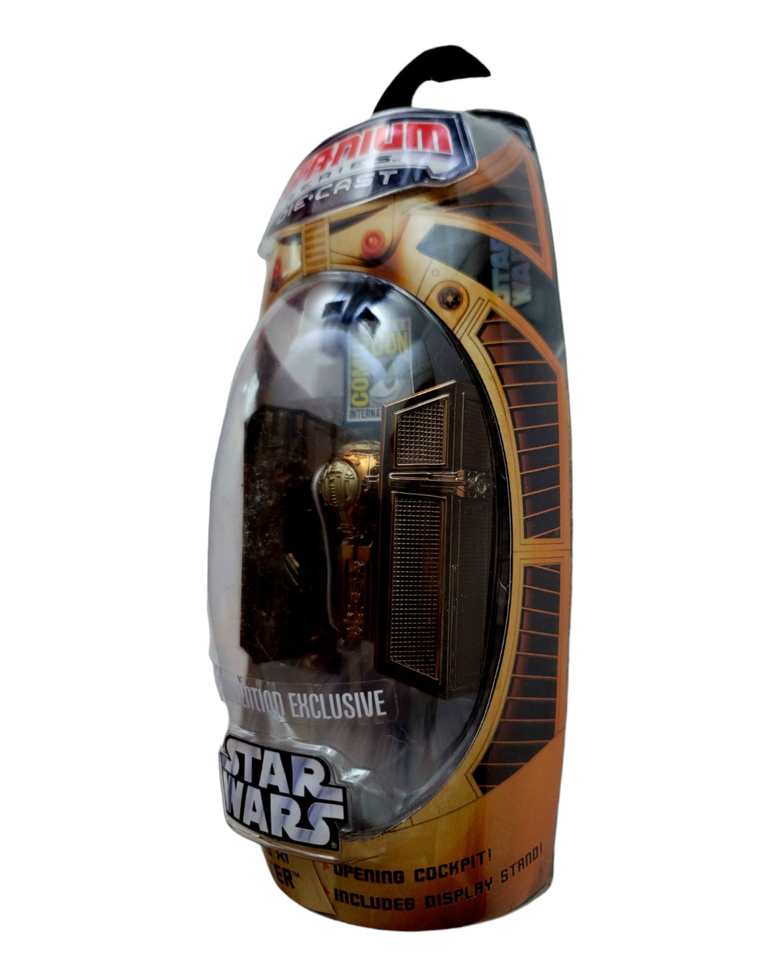 Star Wars Micro Machines Titanium Series Gold '06 SDCC Darth Vader's TIE Adv X1
