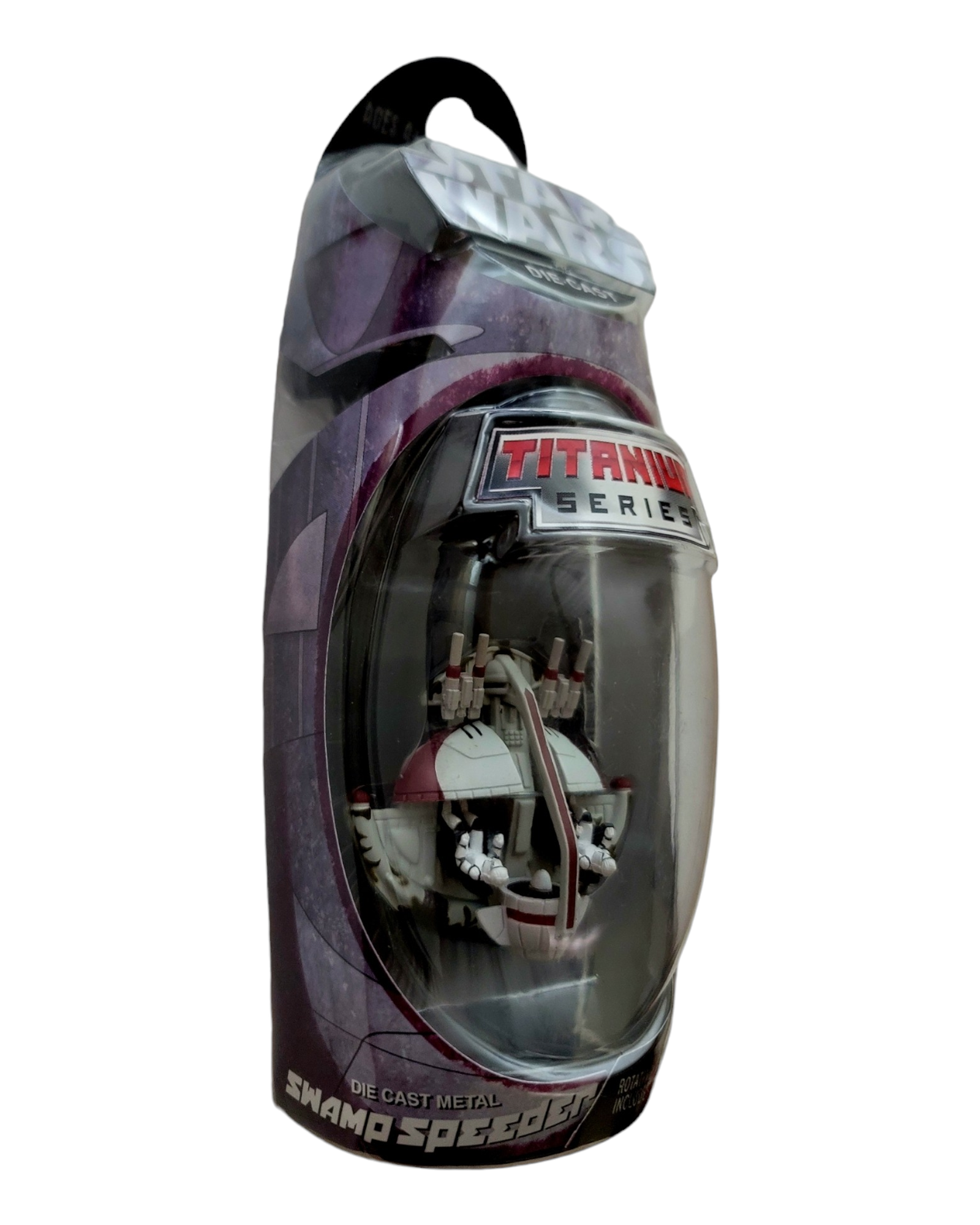 Star Wars Micro Machines Titanium Series Swamp Speeder, Hasbro '05