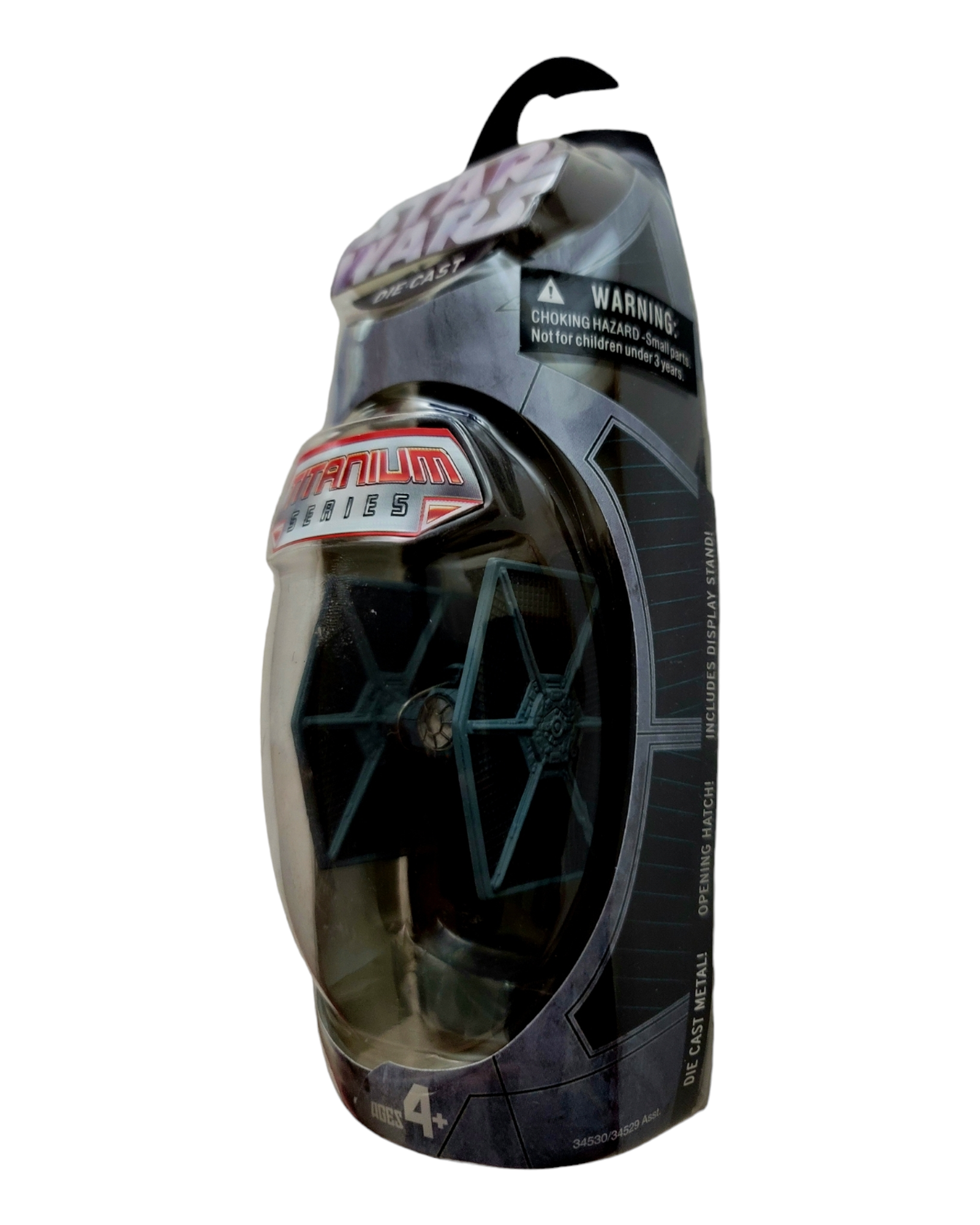 Star Wars Micro Machines Titanium Series TIE Fighter, Hasbro '04