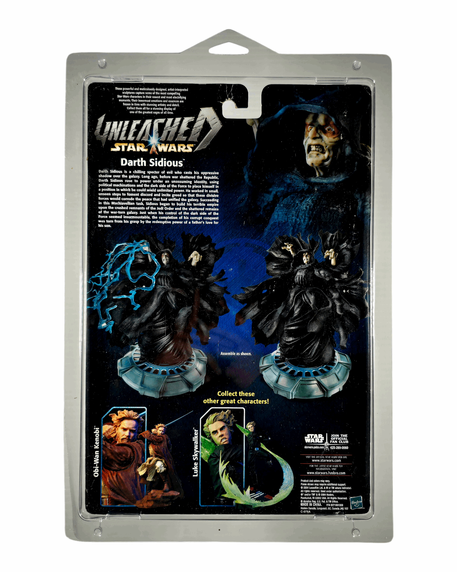 Star Wars Unleashed Darth Sidious, Hasbro