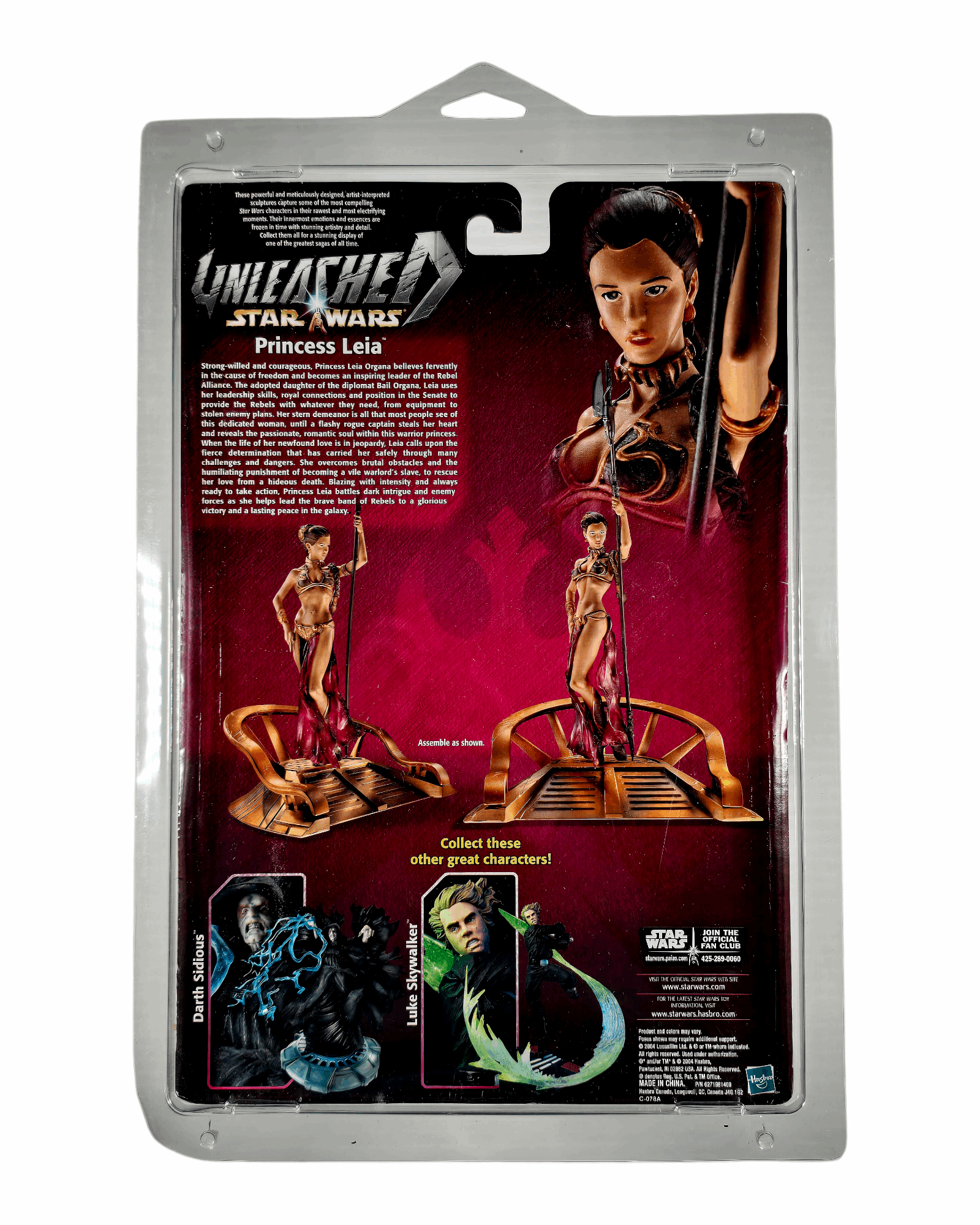 Star Wars Unleashed Princess Leia, Hasbro