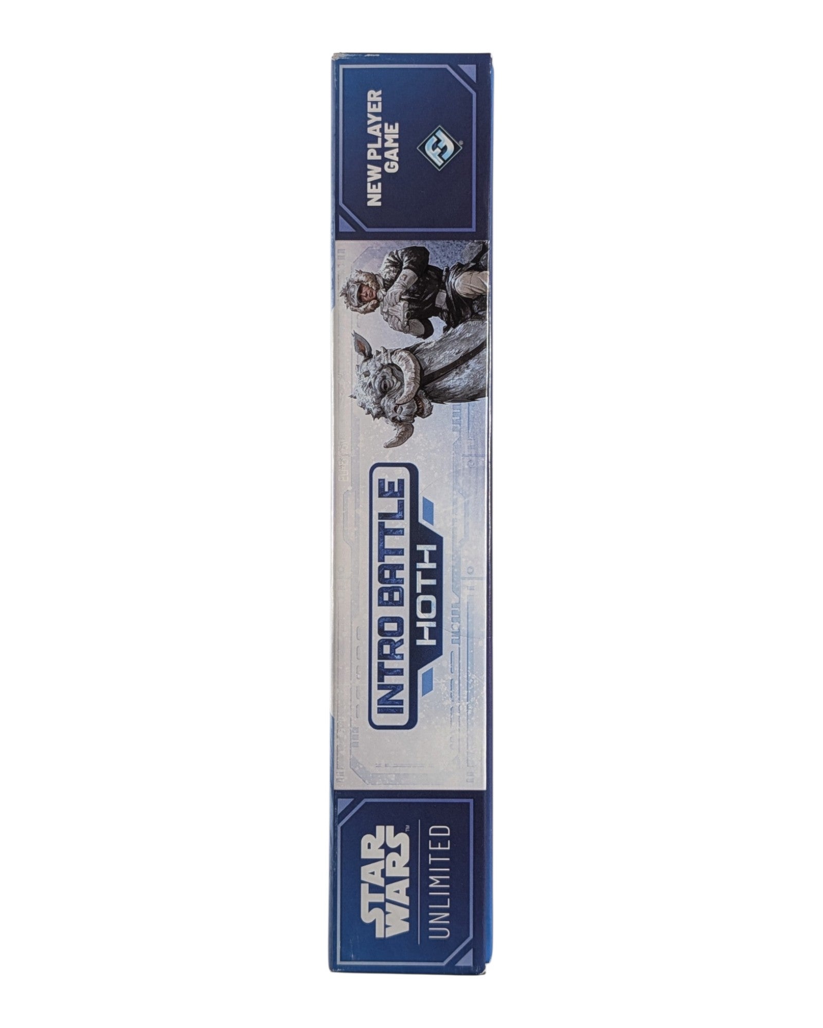 Star Wars: Unlimited Intro Battle: Hoth, Starter Set, Fantasy Flight '25, Sealed — bottom of package