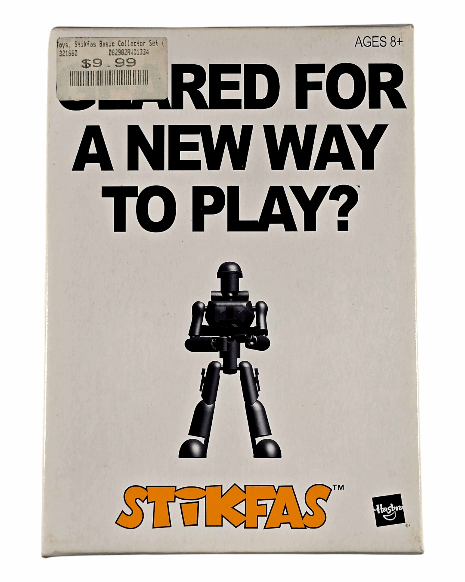 Stickfas Alpha Male Military, Black, Hasbro '02