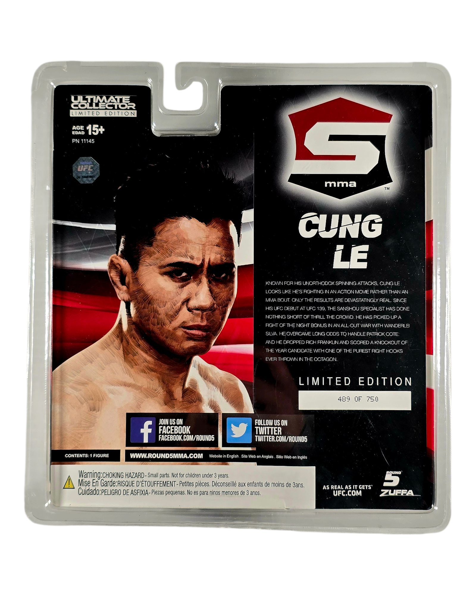 UFC Ultimate Collector S14 Cung Le, LE Strikeforce, R5 '13