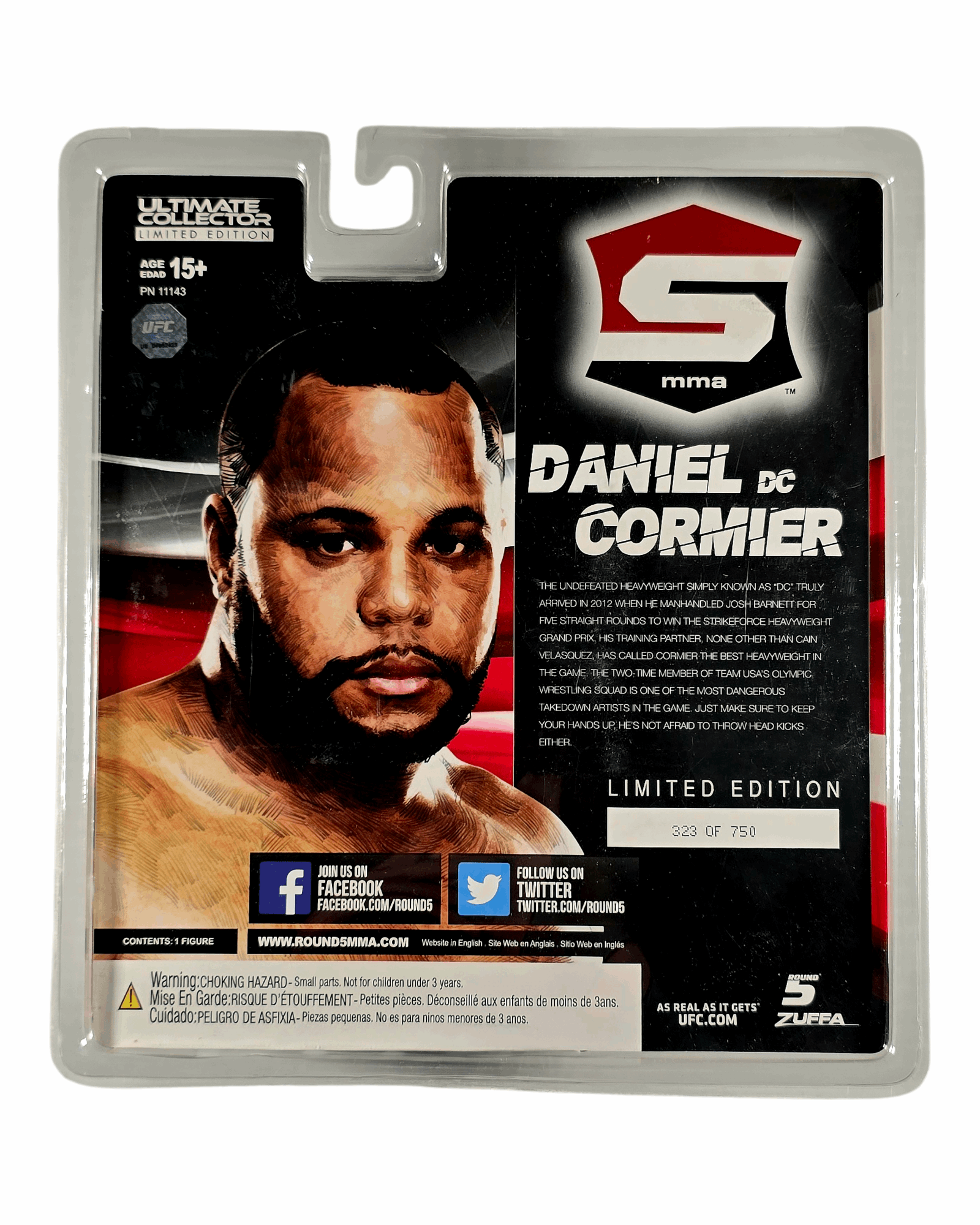 Strikeforce Ultimate Collector Daniel "DC" Cormier, Round 5