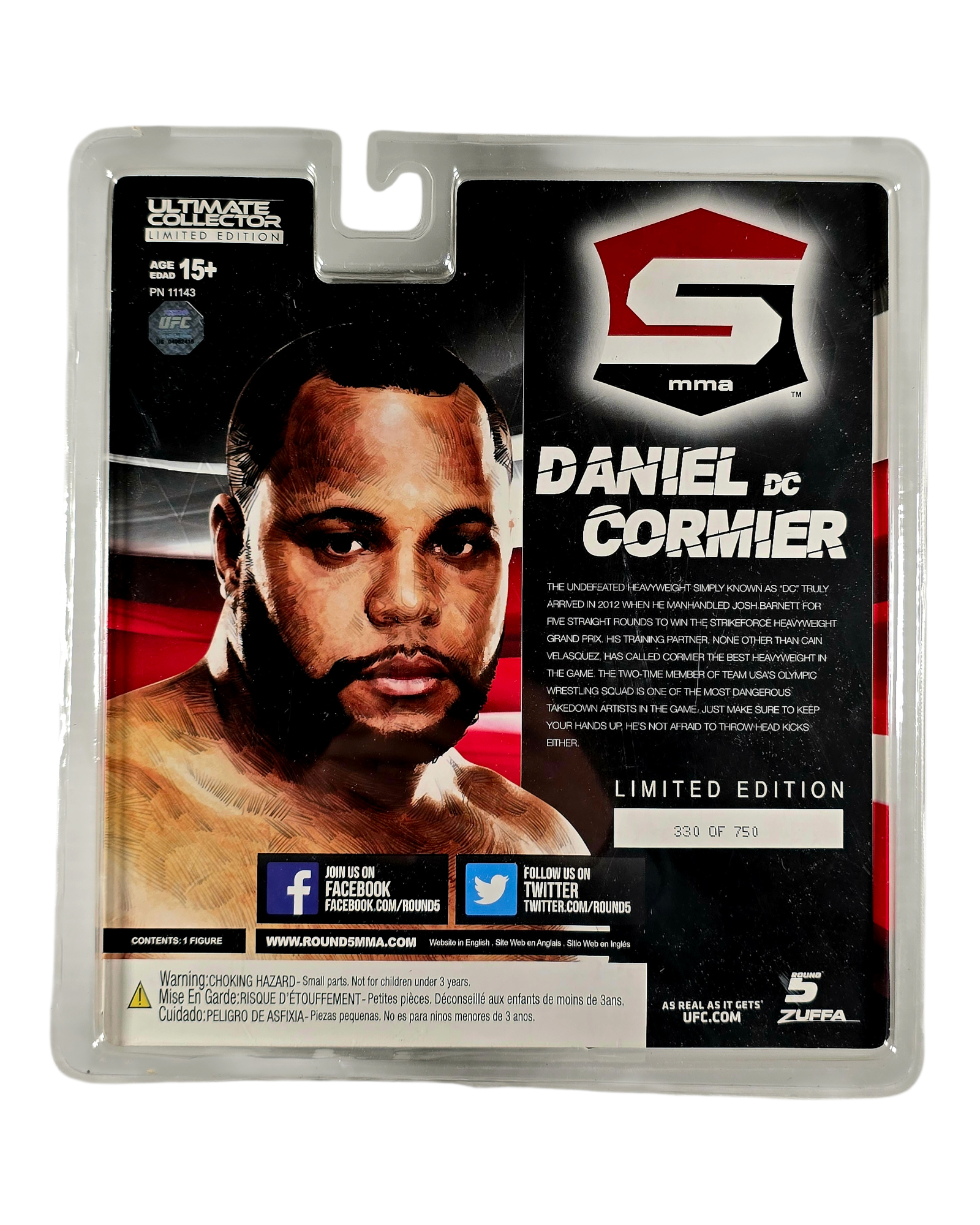UFC Ultimate Collector S14 Daniel Cormier, Strikeforce, LE of 750, R5 '13