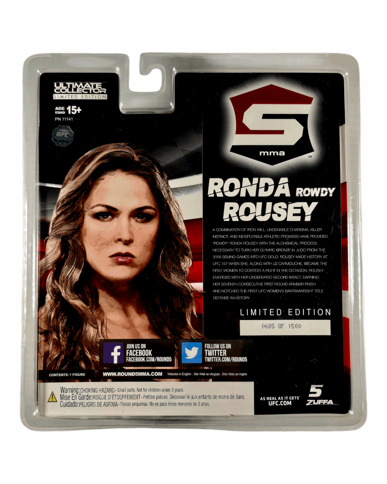 Strikeforce Ultimate Collector Ronda "Rowdy" Rousey, Round 5