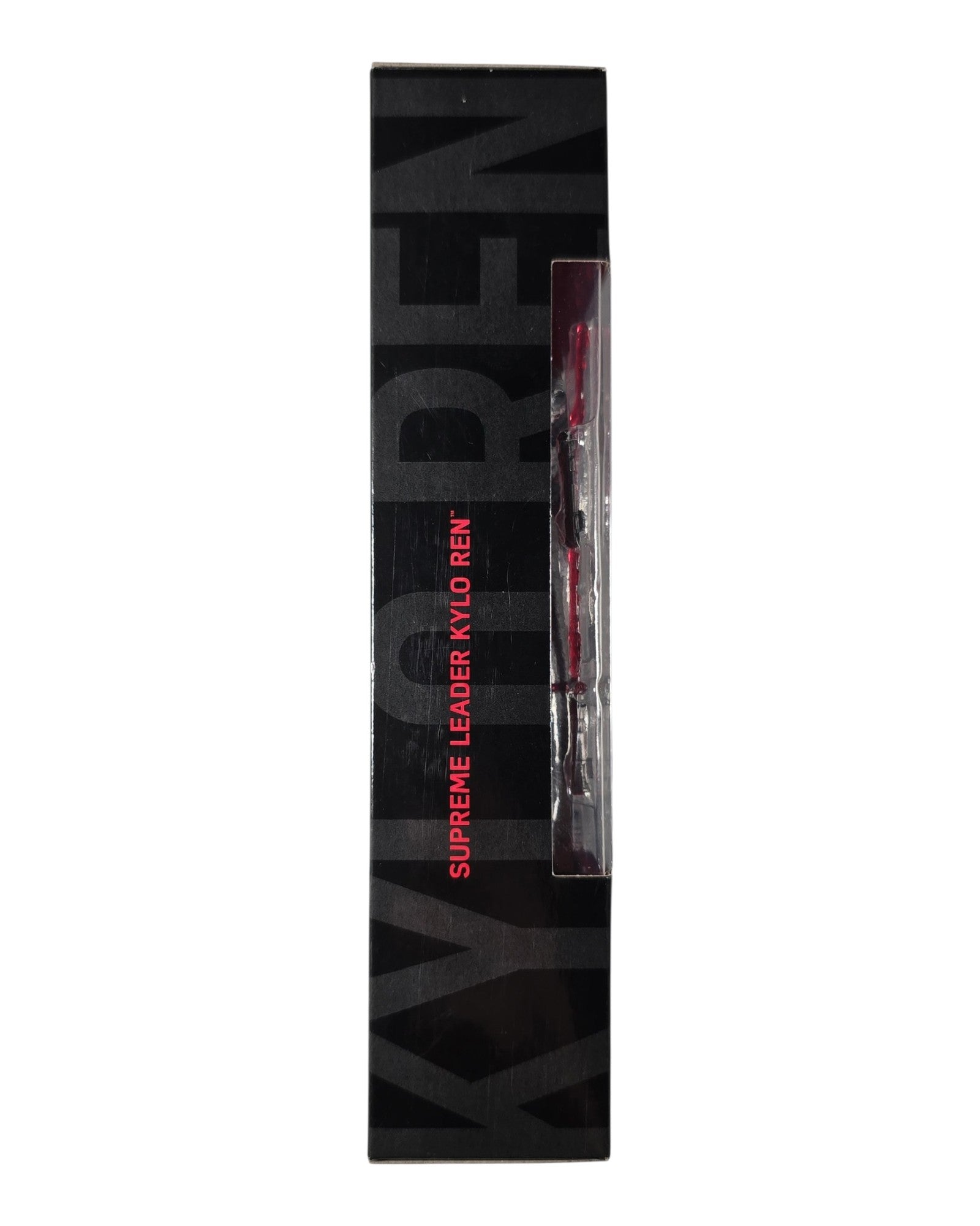 Star Wars The Black Series #90 Supreme Leader Kylo Ren, Hasbro '19 — left edge of package